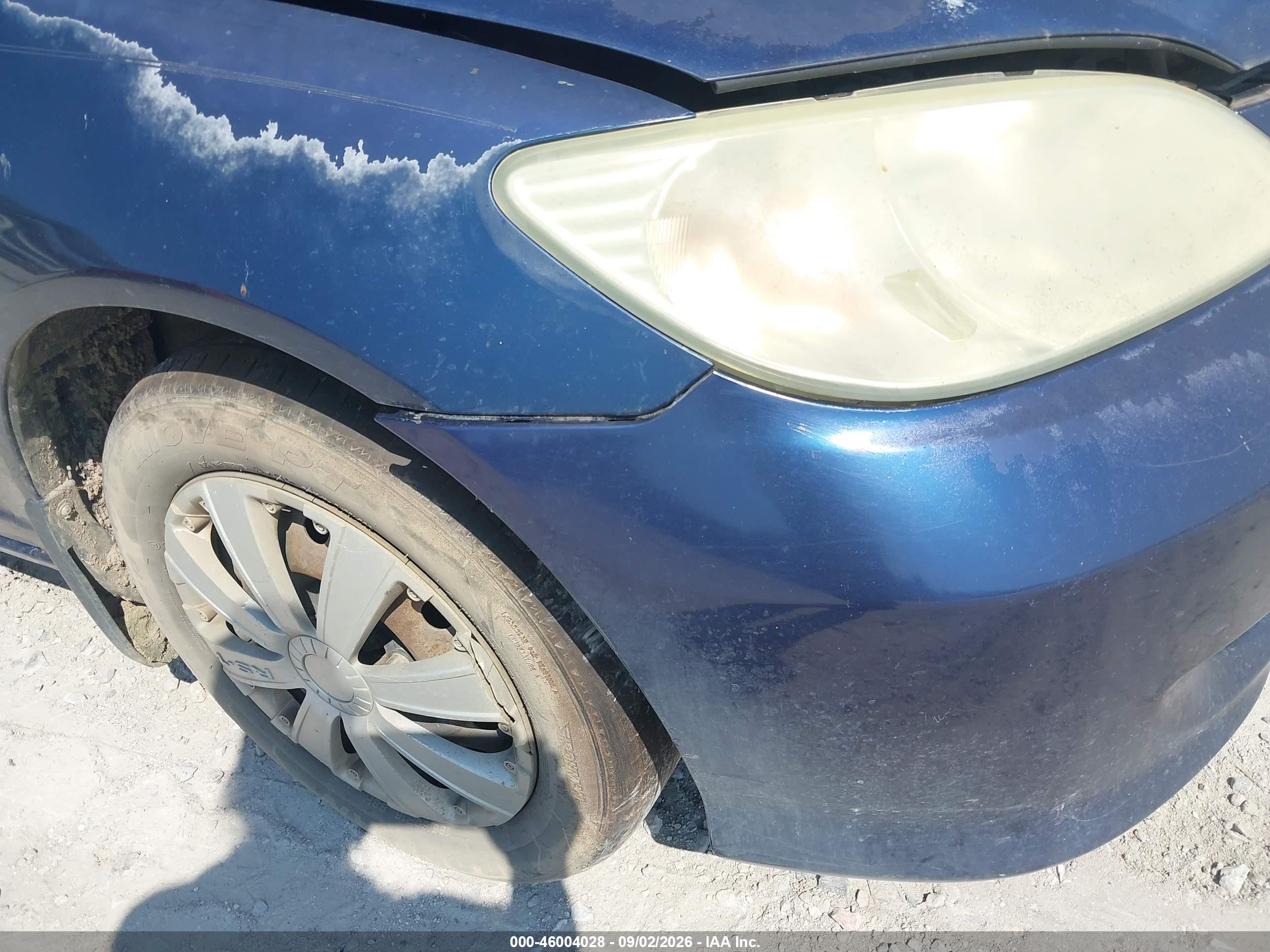 2004 Honda Civic Lx Blue vin: 2HGES16694H559230