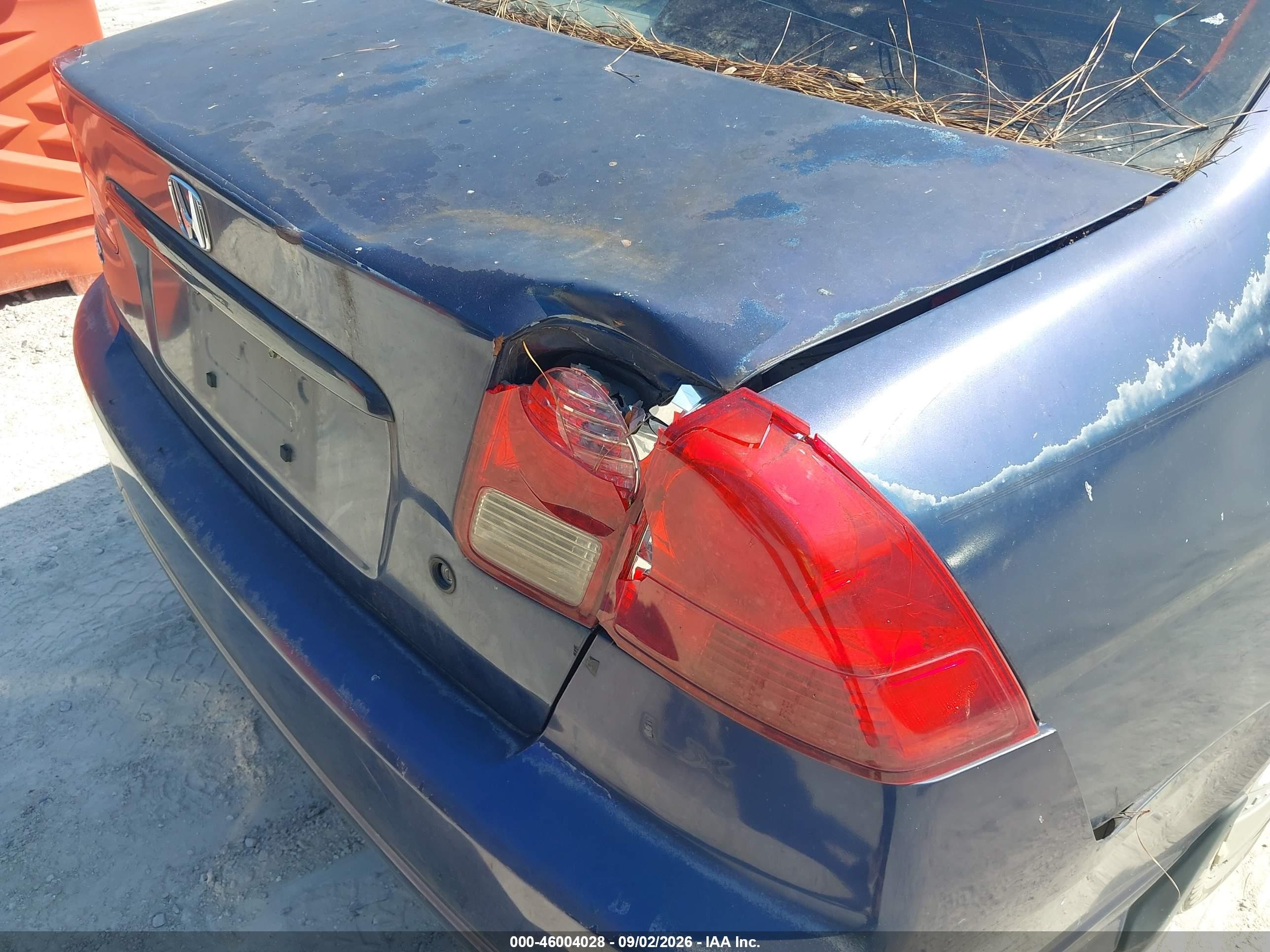 2004 Honda Civic Lx Blue vin: 2HGES16694H559230