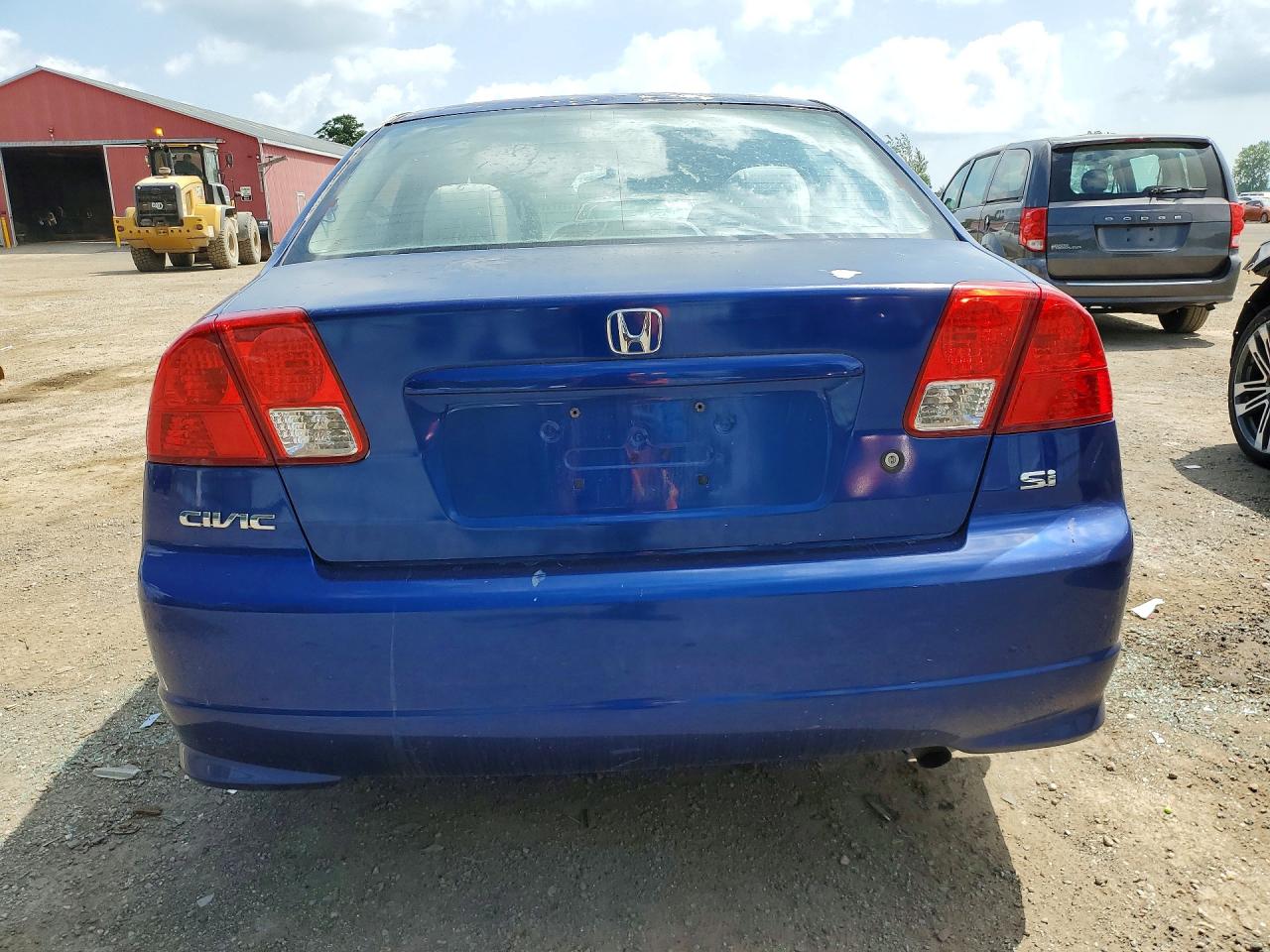 2005 Honda Civic Ex Blue vin: 2HGES16825H019768