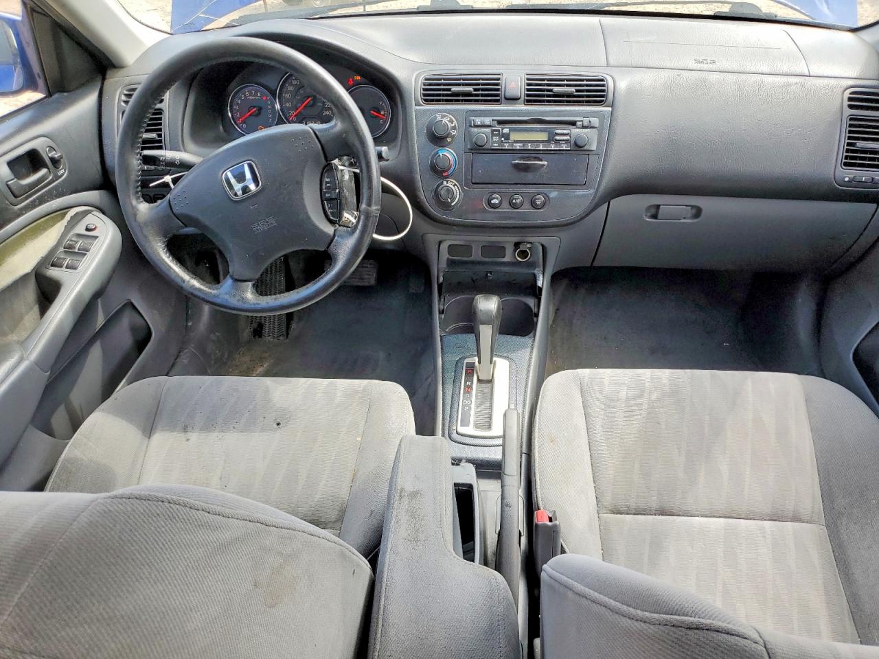 2005 Honda Civic Ex Blue vin: 2HGES16825H019768