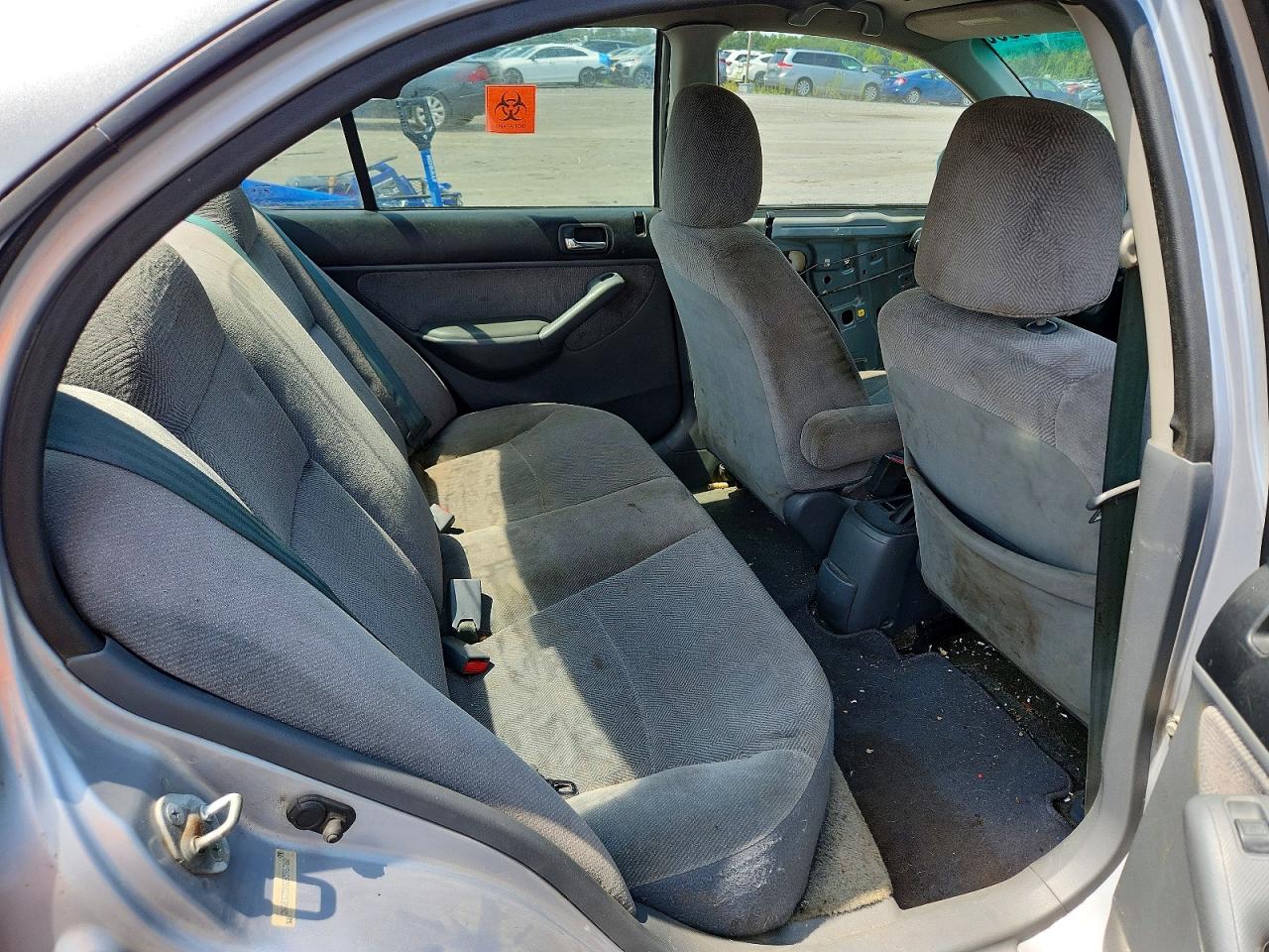 2002 Honda Civic Ex Gray vin: 2HGES25702H596762