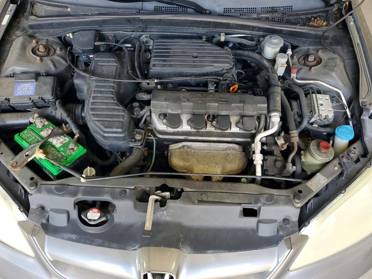 2005 Honda Civic Ex Beige vin: 2HGES25725H622301