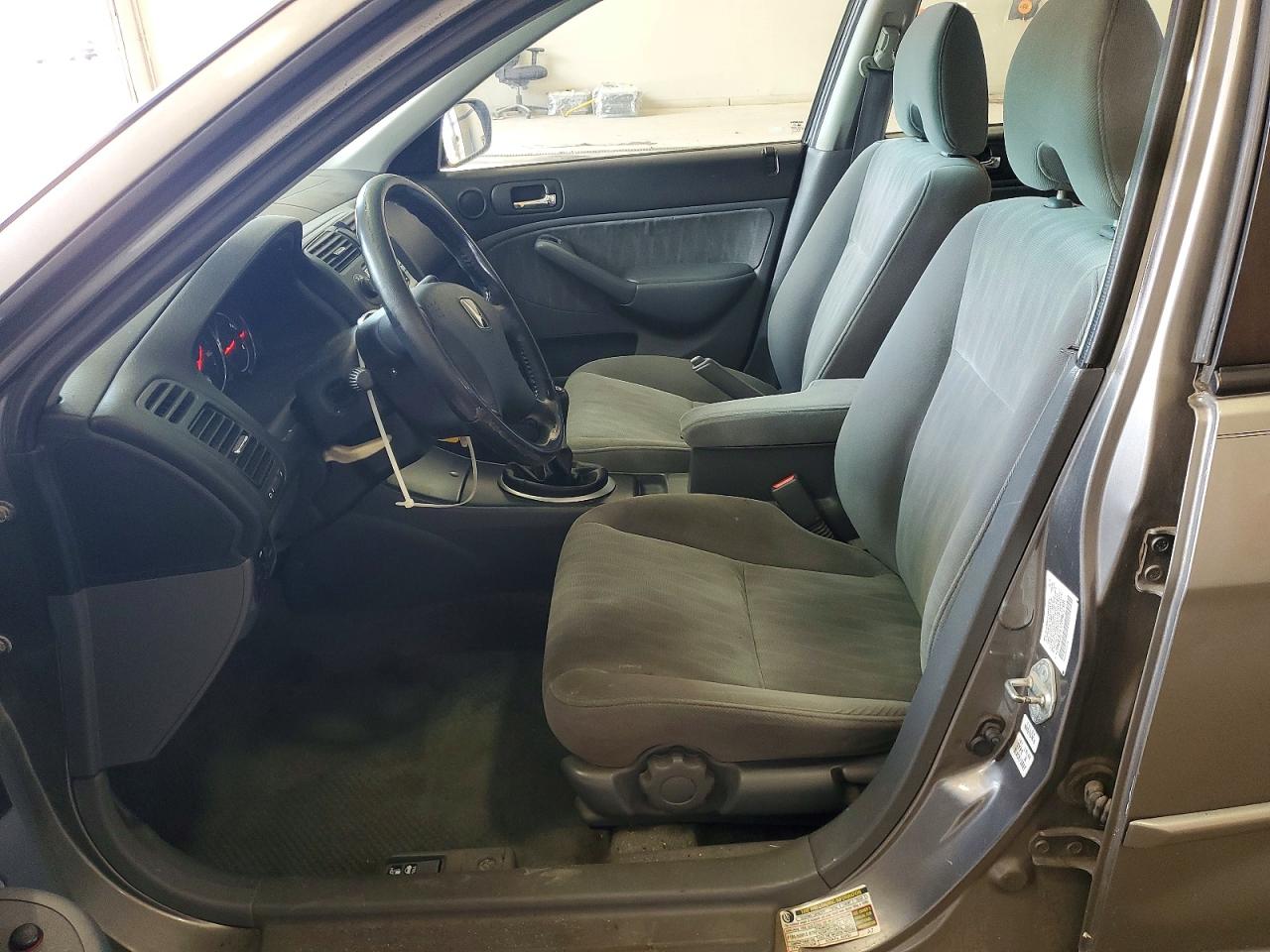 2005 Honda Civic Ex Beige vin: 2HGES25725H622301