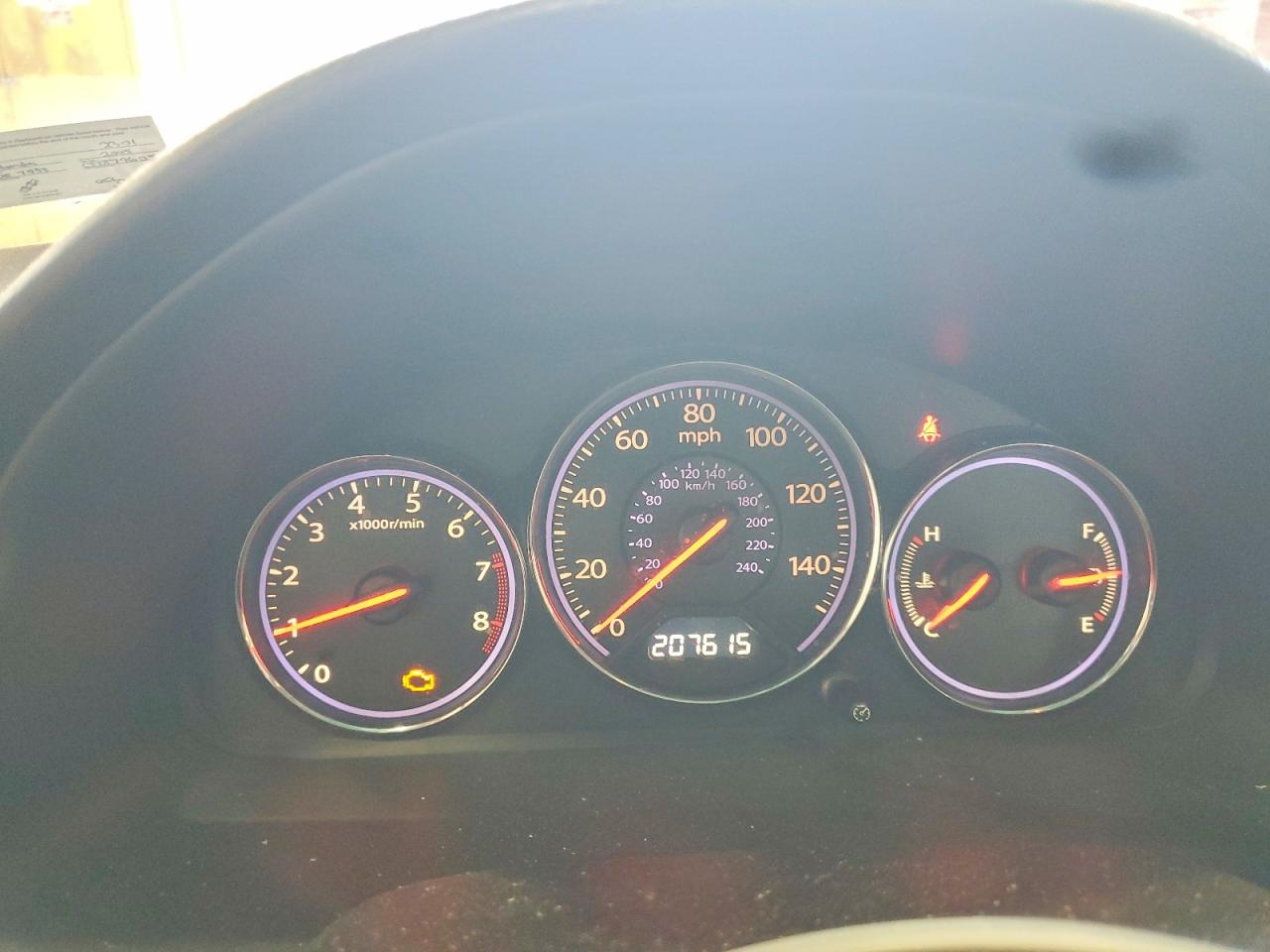 2005 Honda Civic Ex Beige vin: 2HGES25725H622301