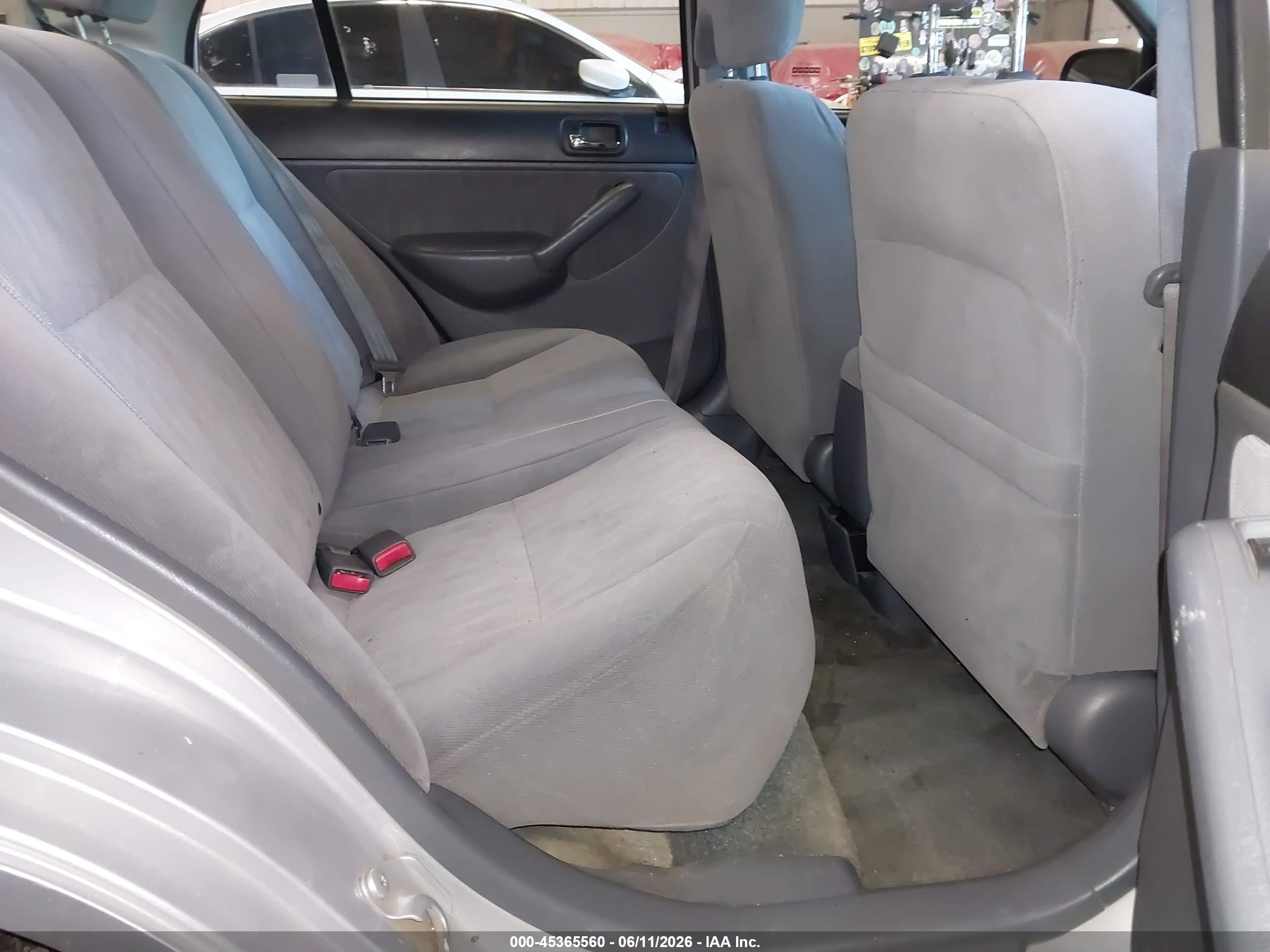 2003 Honda Civic Ex Silver vin: 2HGES25783H561758