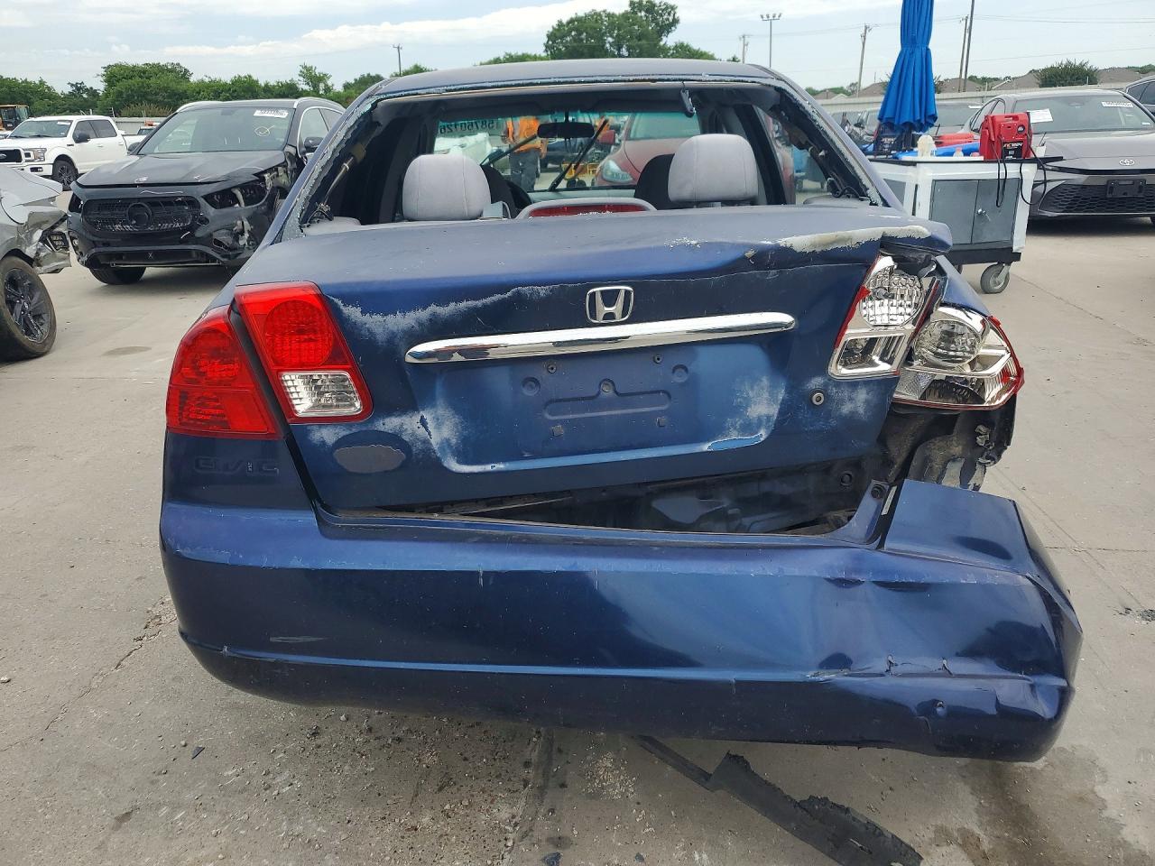 2003 Honda Civic Ex Black vin: 2HGES25793H622065