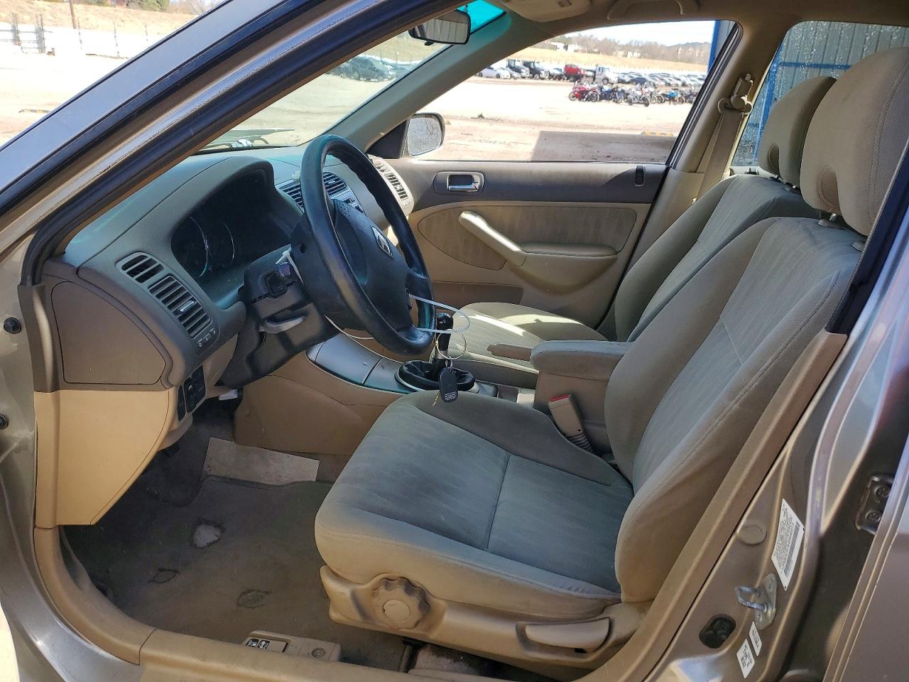 2004 Honda Civic Ex Gray vin: 2HGES257X4H640513