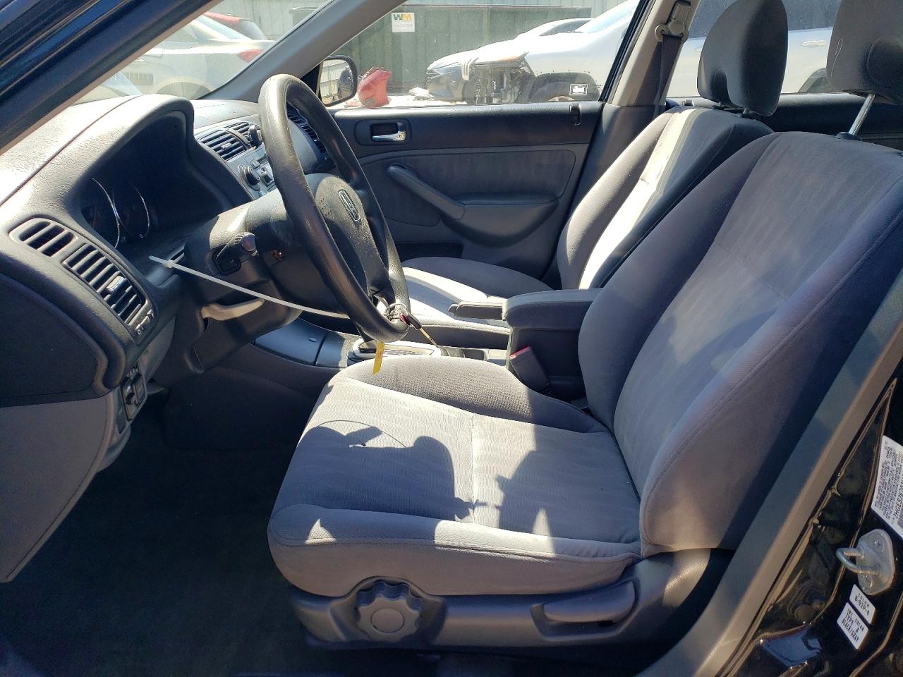 2003 Honda Civic Ex Black vin: 2HGES26703H530115