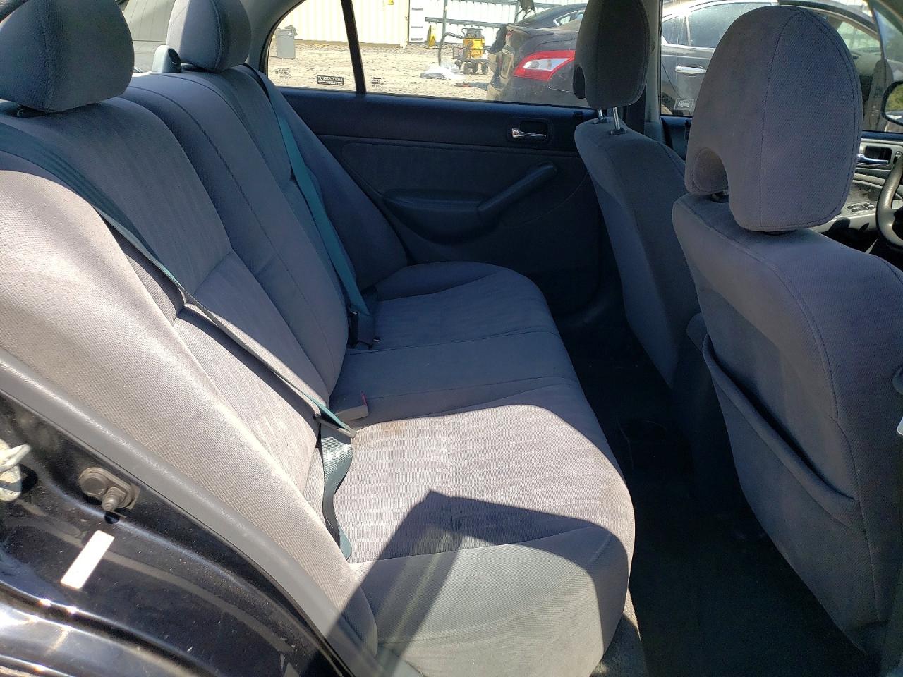 2003 Honda Civic Ex Black vin: 2HGES26703H530115