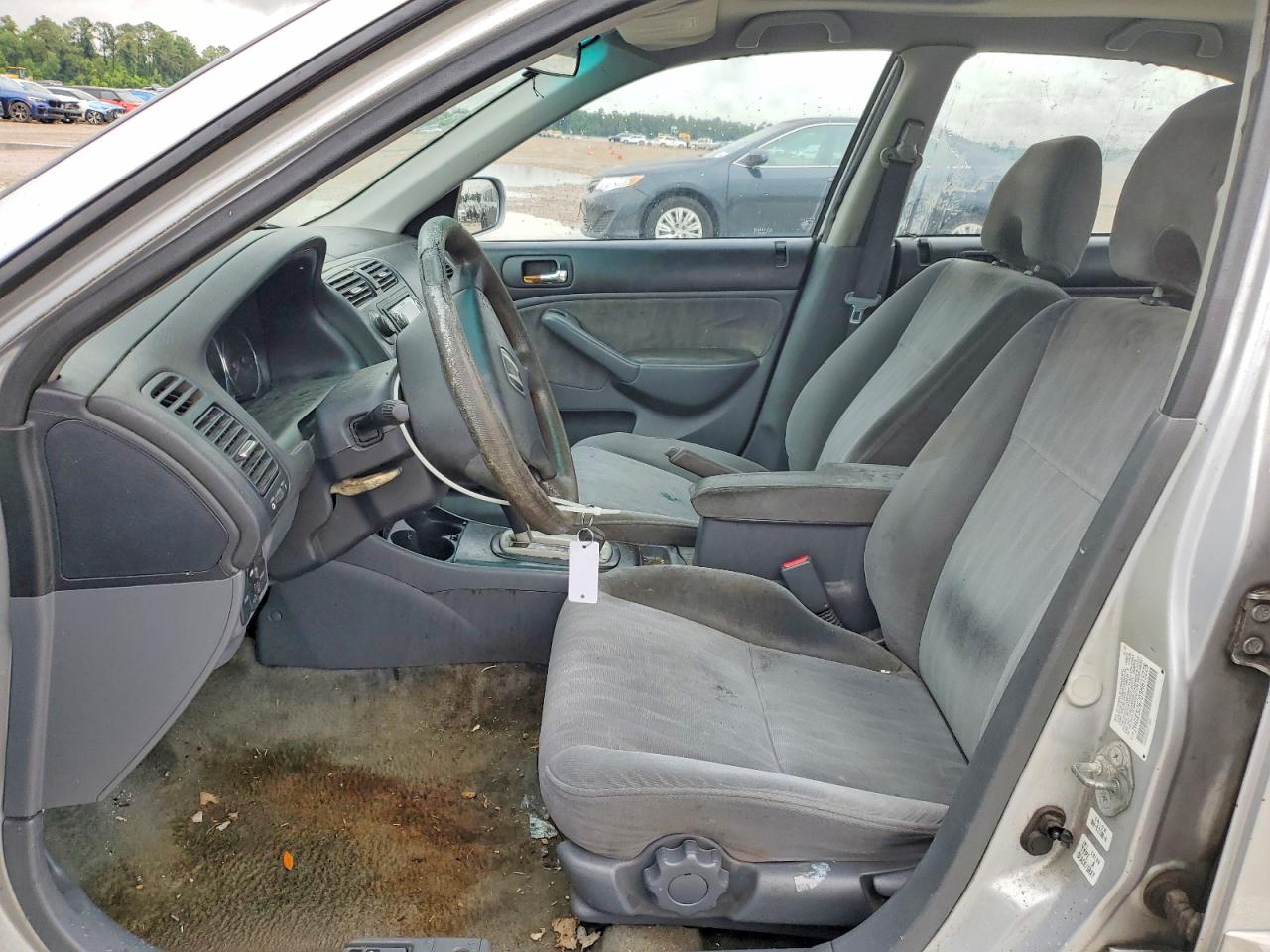 2003 Honda Civic Ex Silver vin: 2HGES26703H615228