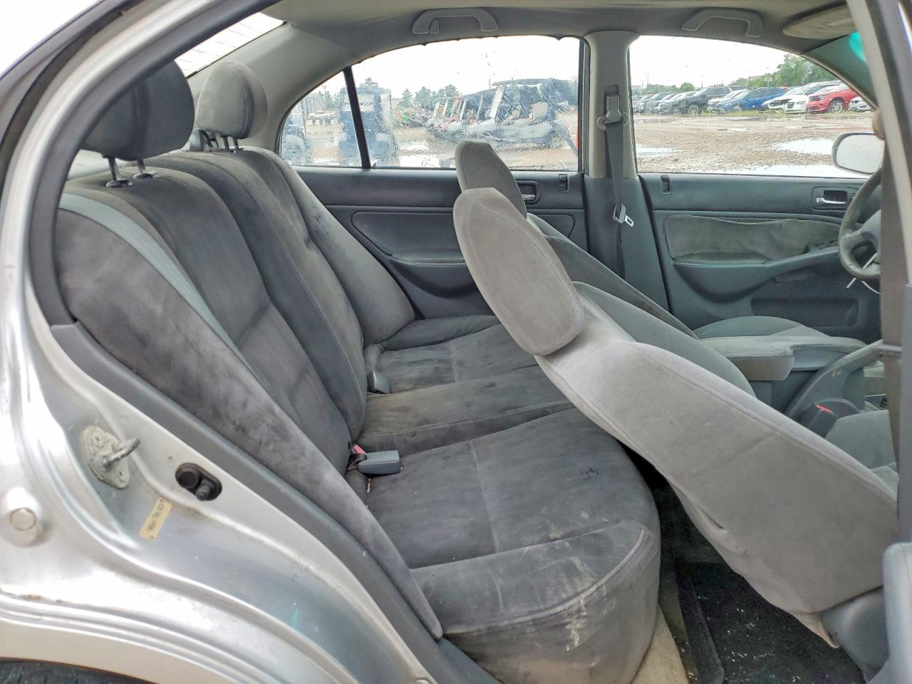 2003 Honda Civic Ex Silver vin: 2HGES26703H615228