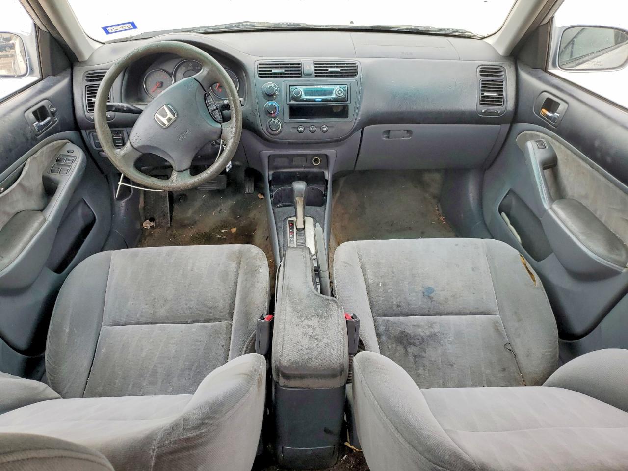 2003 Honda Civic Ex Silver vin: 2HGES26703H615228