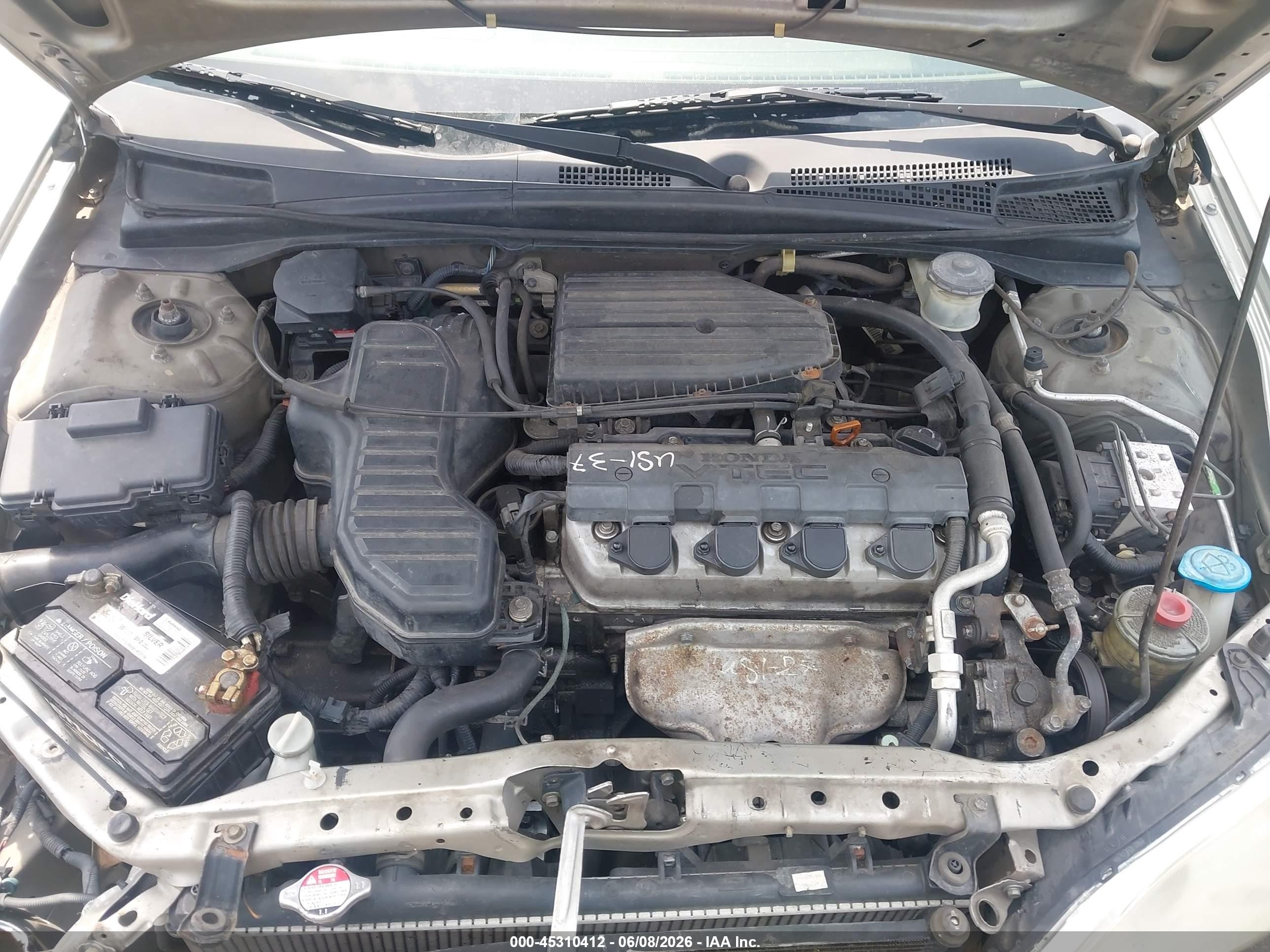 2004 Honda Civic Ex Gold vin: 2HGES26704H528267