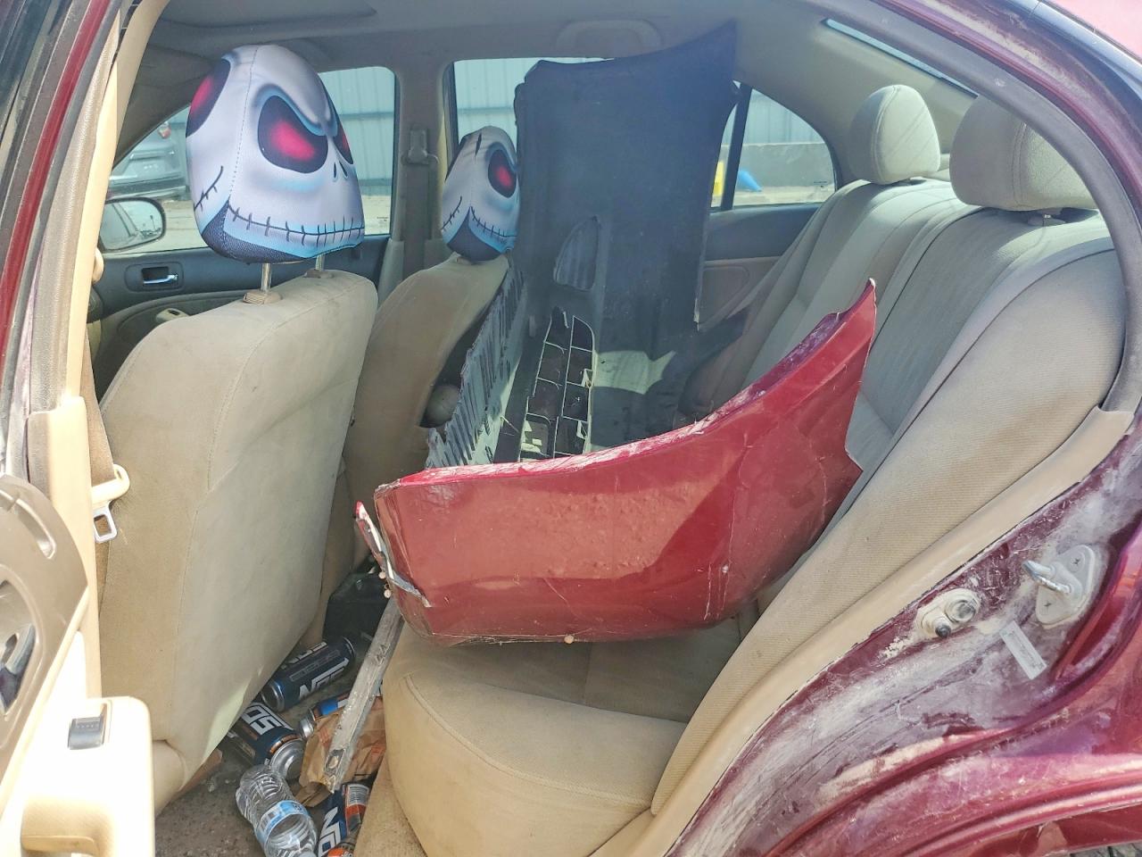 2004 Honda Civic Ex Burgundy vin: 2HGES26704H533064