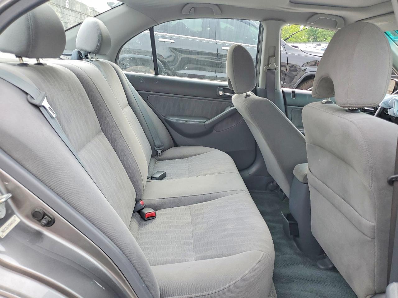 2005 Honda Civic Ex Gray vin: 2HGES26705H600103