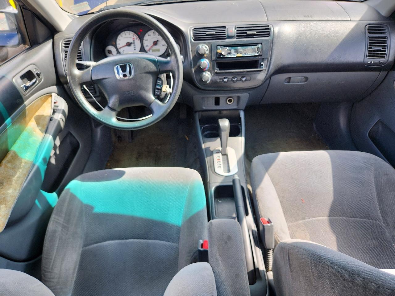 2002 Honda Civic Ex Blue vin: 2HGES26712H503682