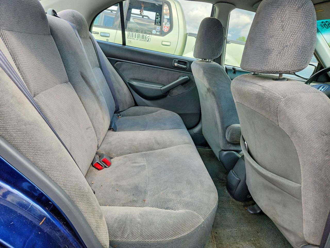 2002 Honda Civic Ex Blue vin: 2HGES26712H503682