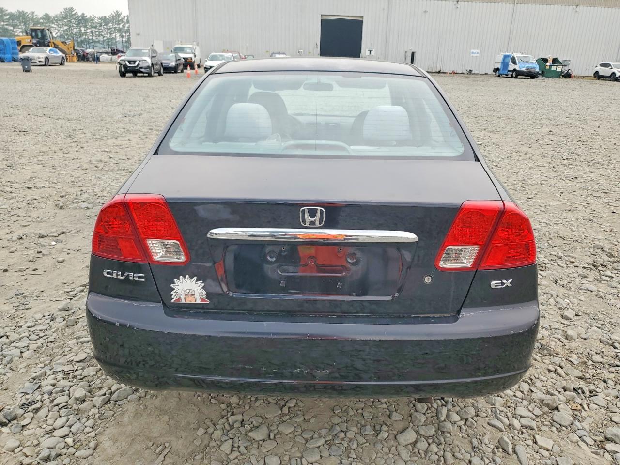 2003 Honda Civic Ex Black vin: 2HGES26713H544749