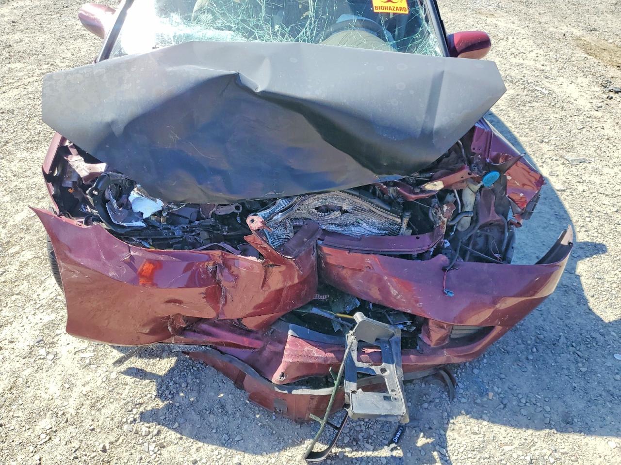 2004 Honda Civic Ex Красный vin: 2HGES26714H504222
