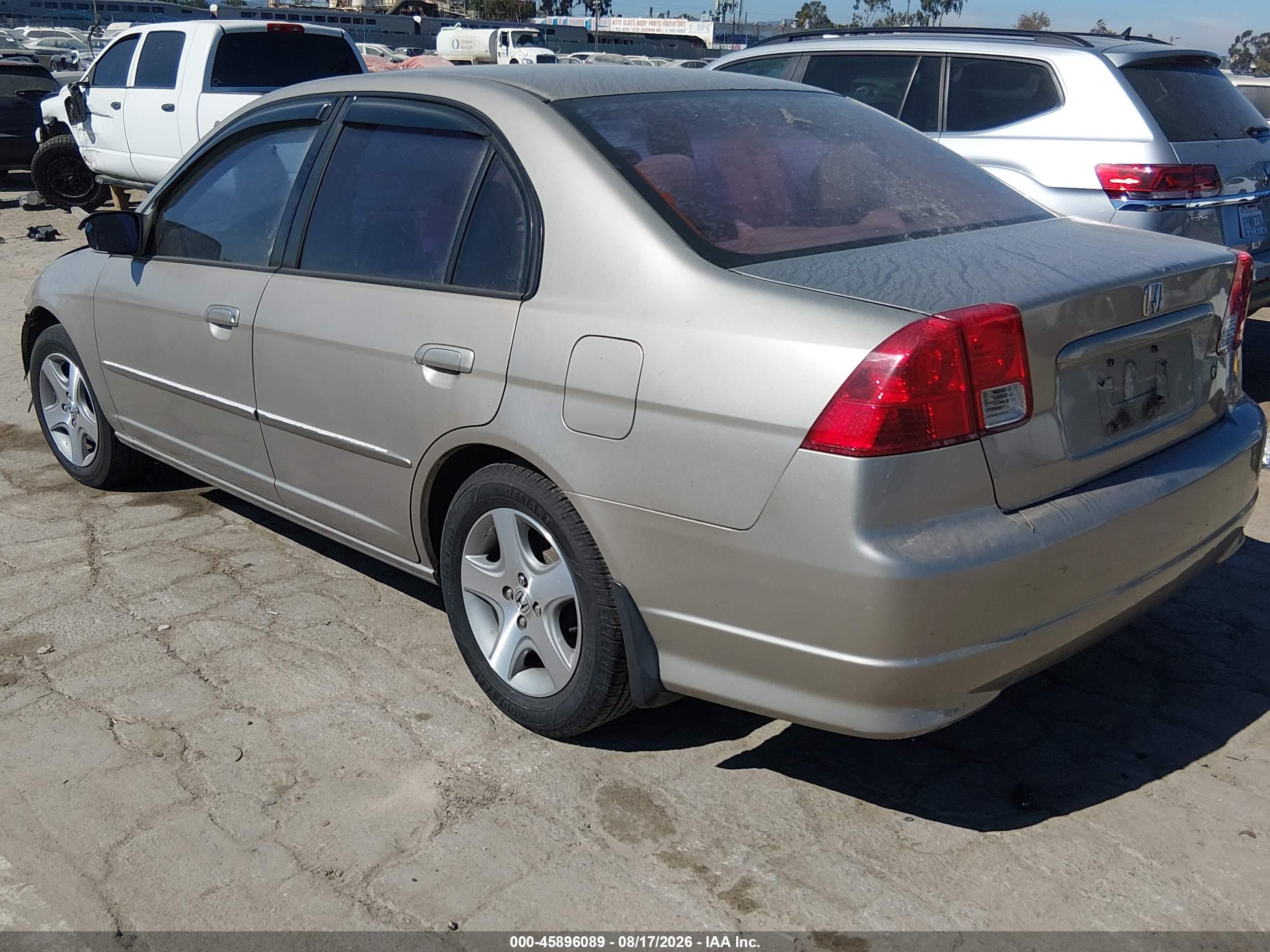 2004 Honda Civic Ex Gold vin: 2HGES26714H532053