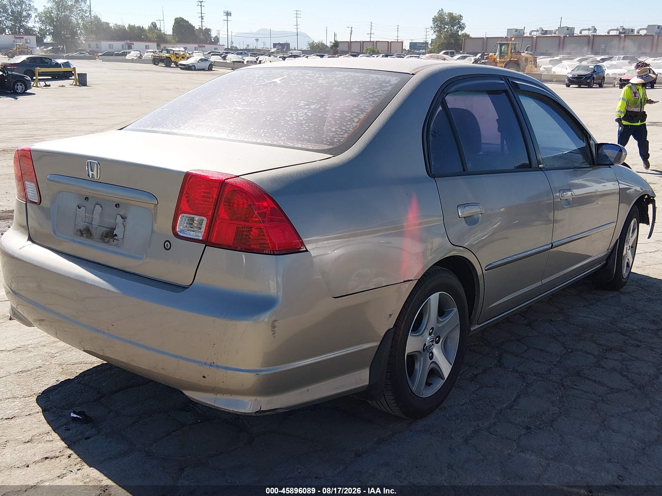 2004 Honda Civic Ex Gold vin: 2HGES26714H532053