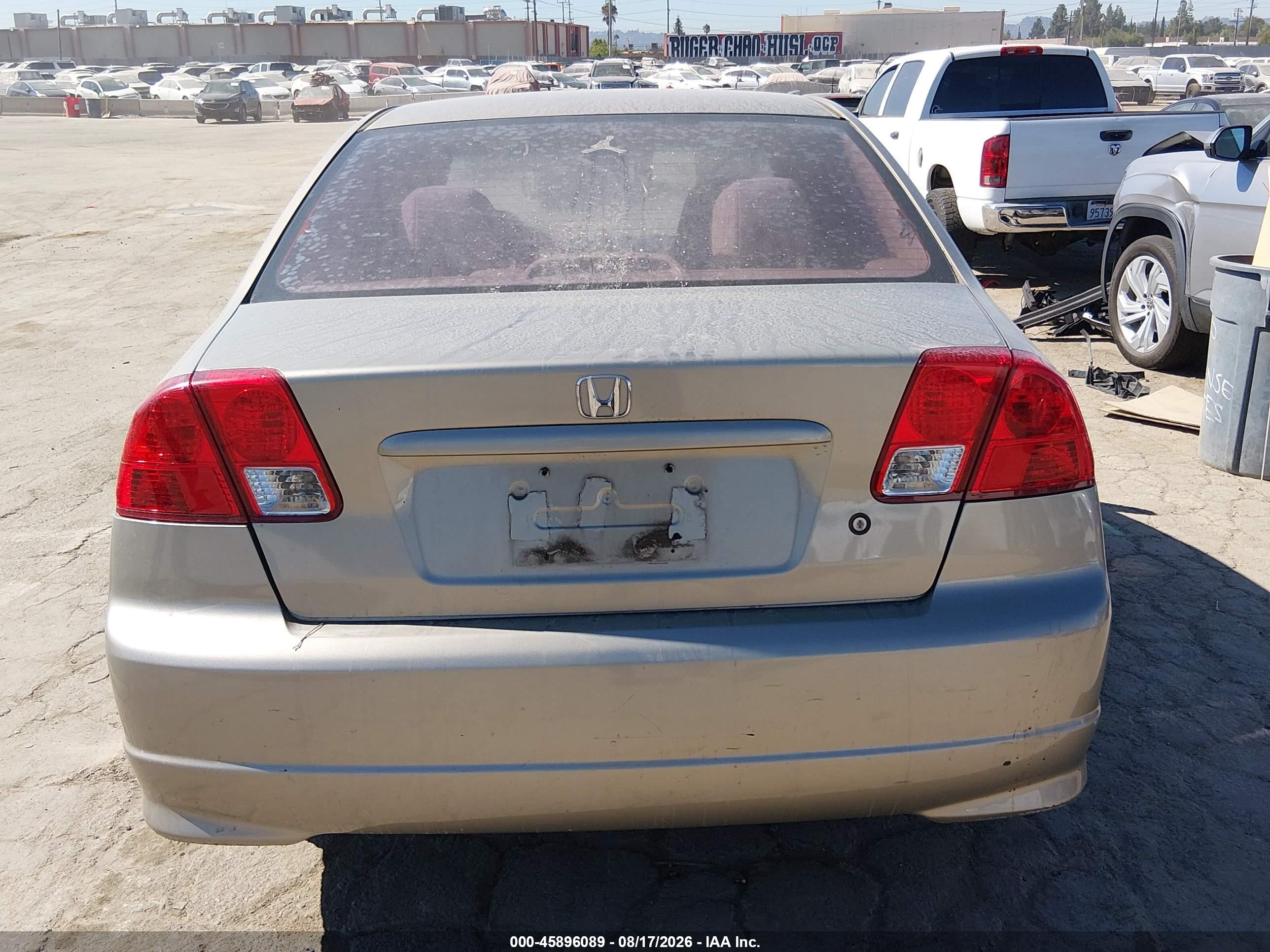 2004 Honda Civic Ex Gold vin: 2HGES26714H532053
