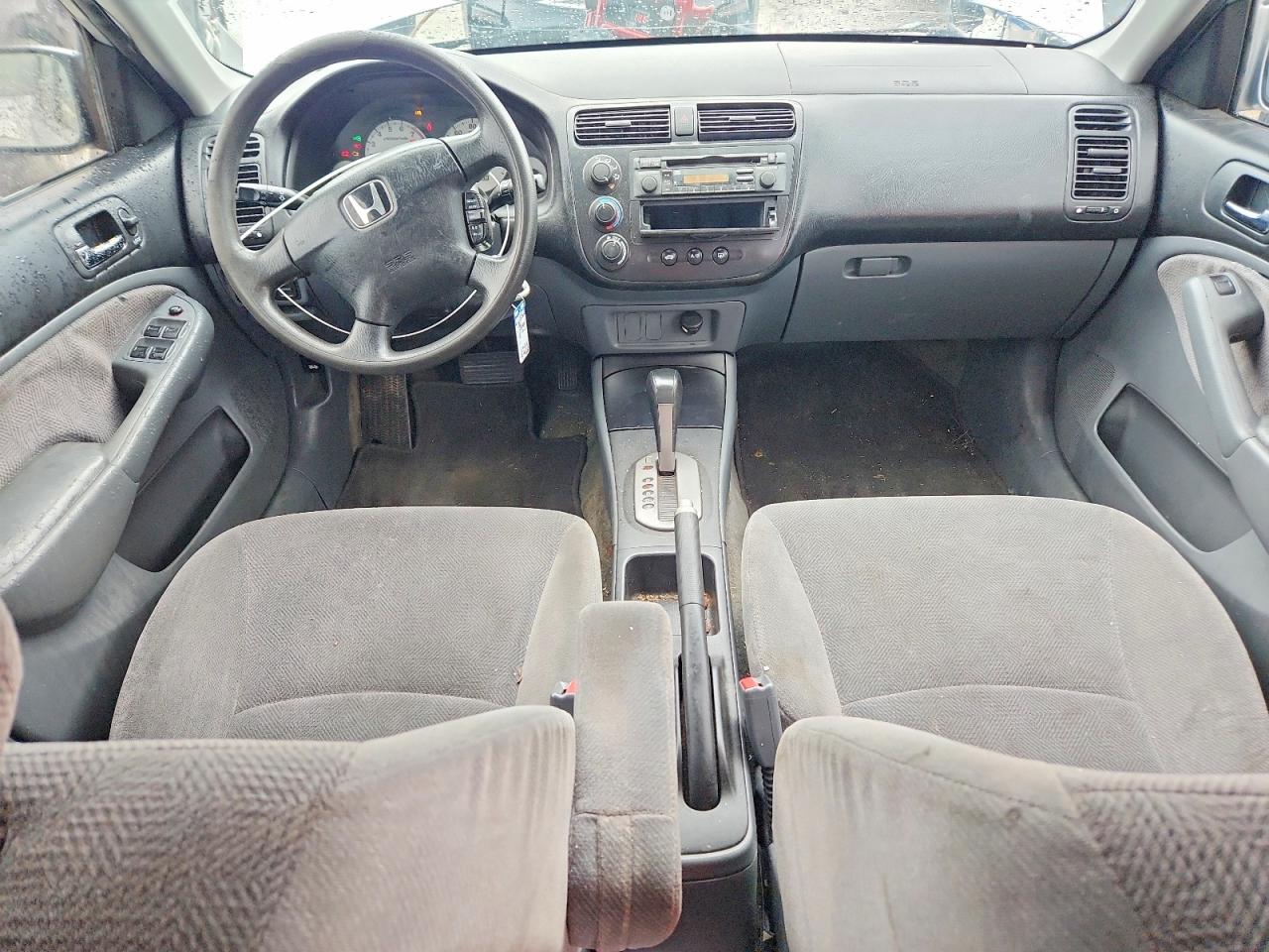 2002 Honda Civic Ex Серебряный vin: 2HGES26722H560697