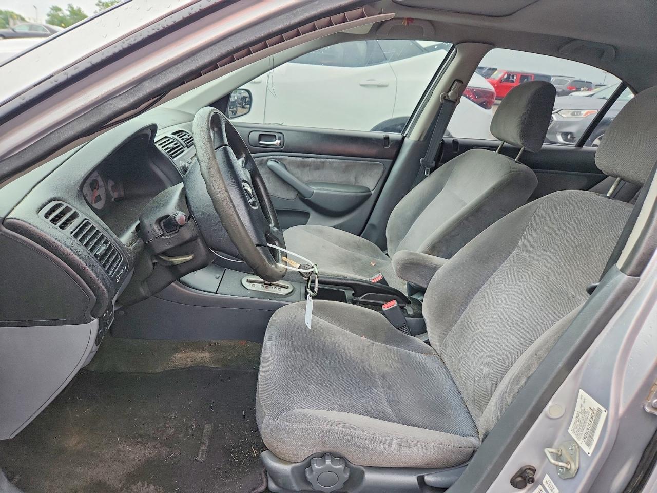 2002 Honda Civic Ex Серебряный vin: 2HGES26722H560697