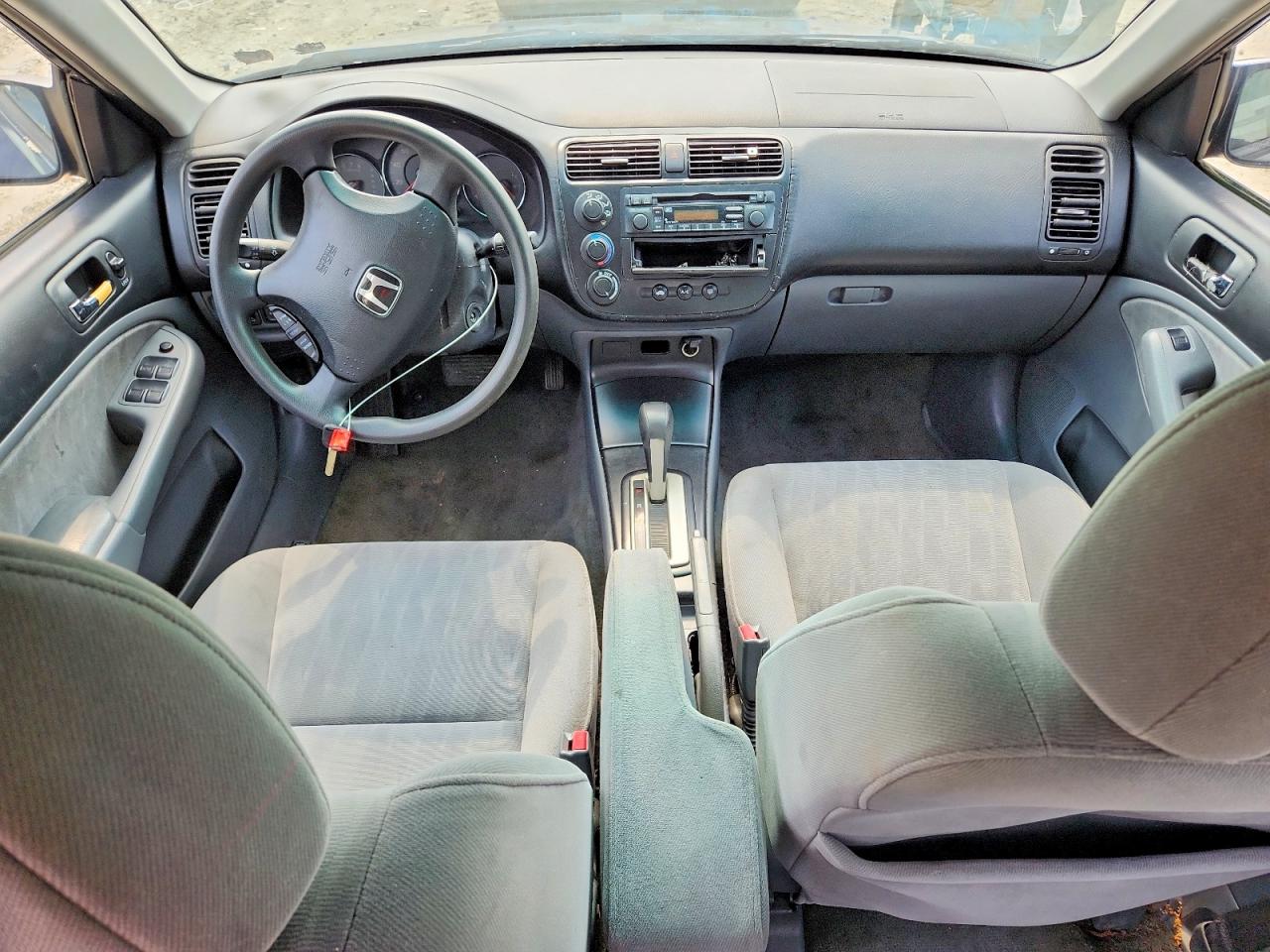 2004 Honda Civic Ex Blue vin: 2HGES26724H537682
