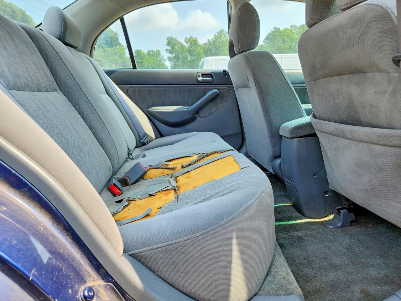 2004 Honda Civic Ex Blue vin: 2HGES26724H537682