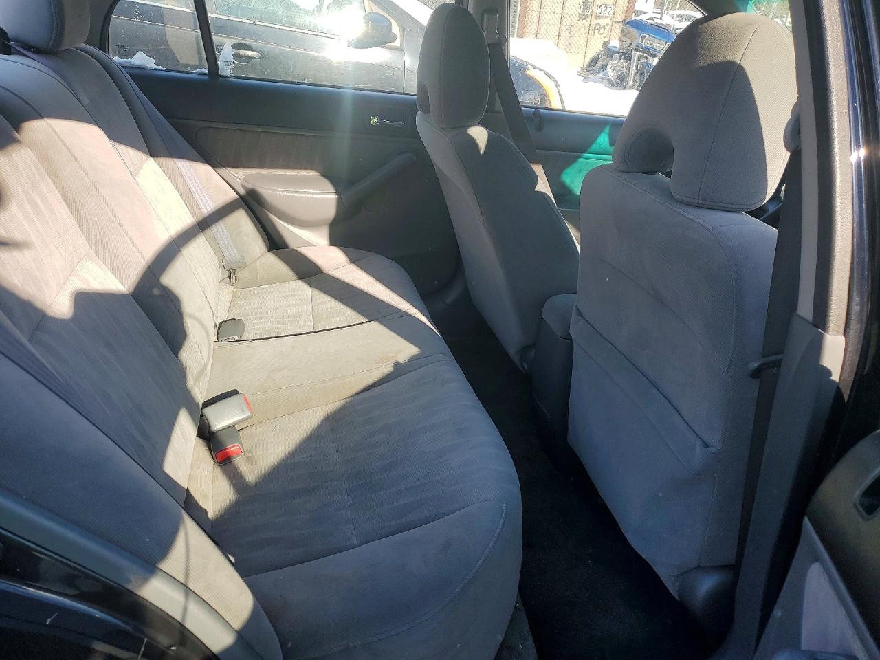 2004 Honda Civic Ex Black vin: 2HGES26724H566597