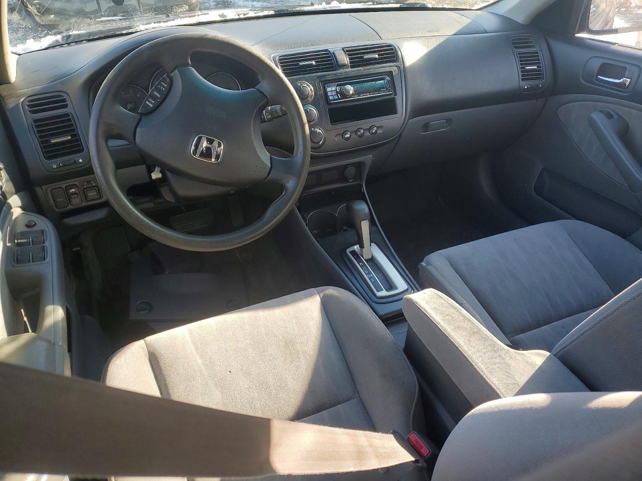 2004 Honda Civic Ex Black vin: 2HGES26724H566597
