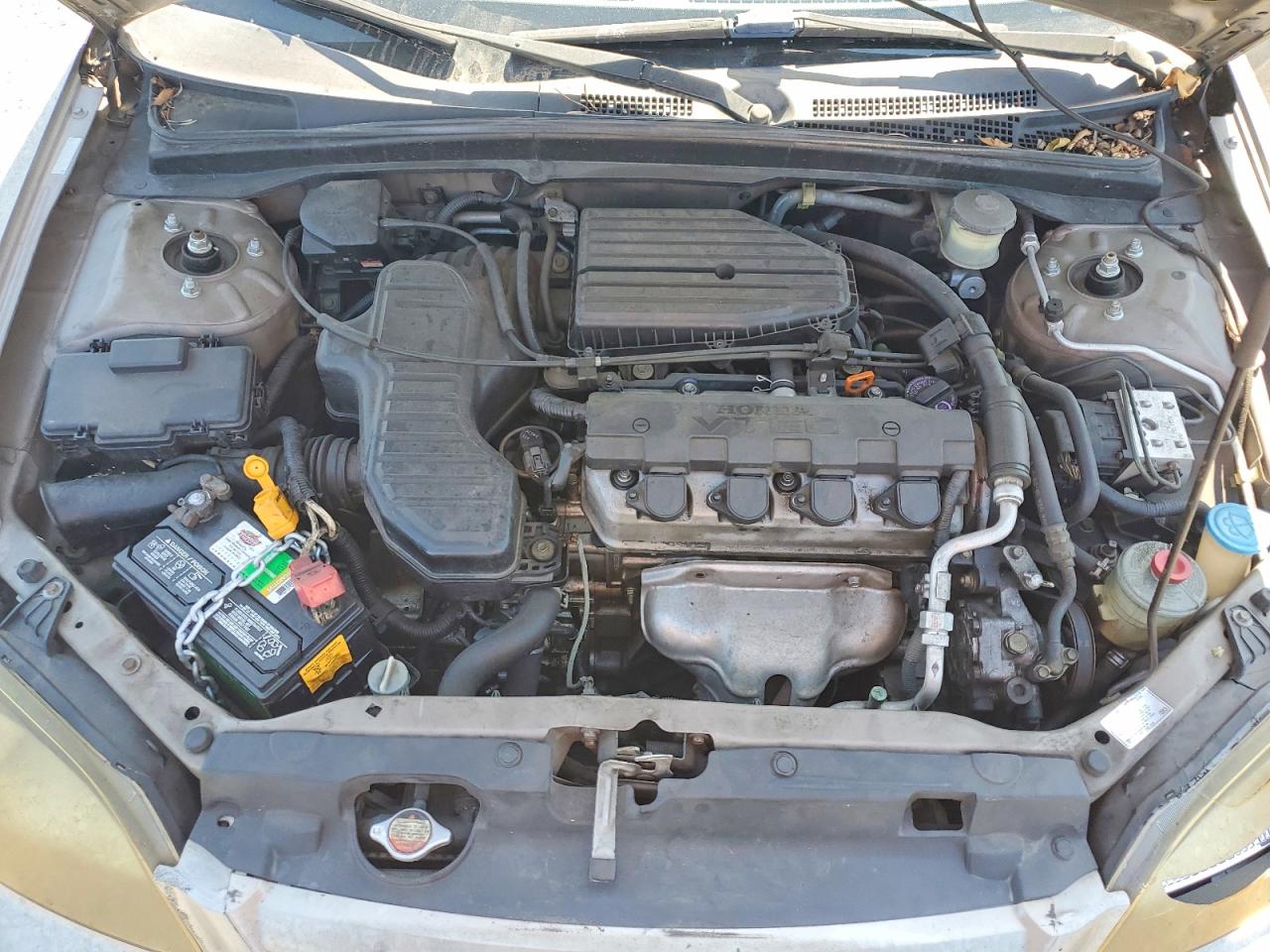 2002 Honda Civic Ex Tan vin: 2HGES26732H569876