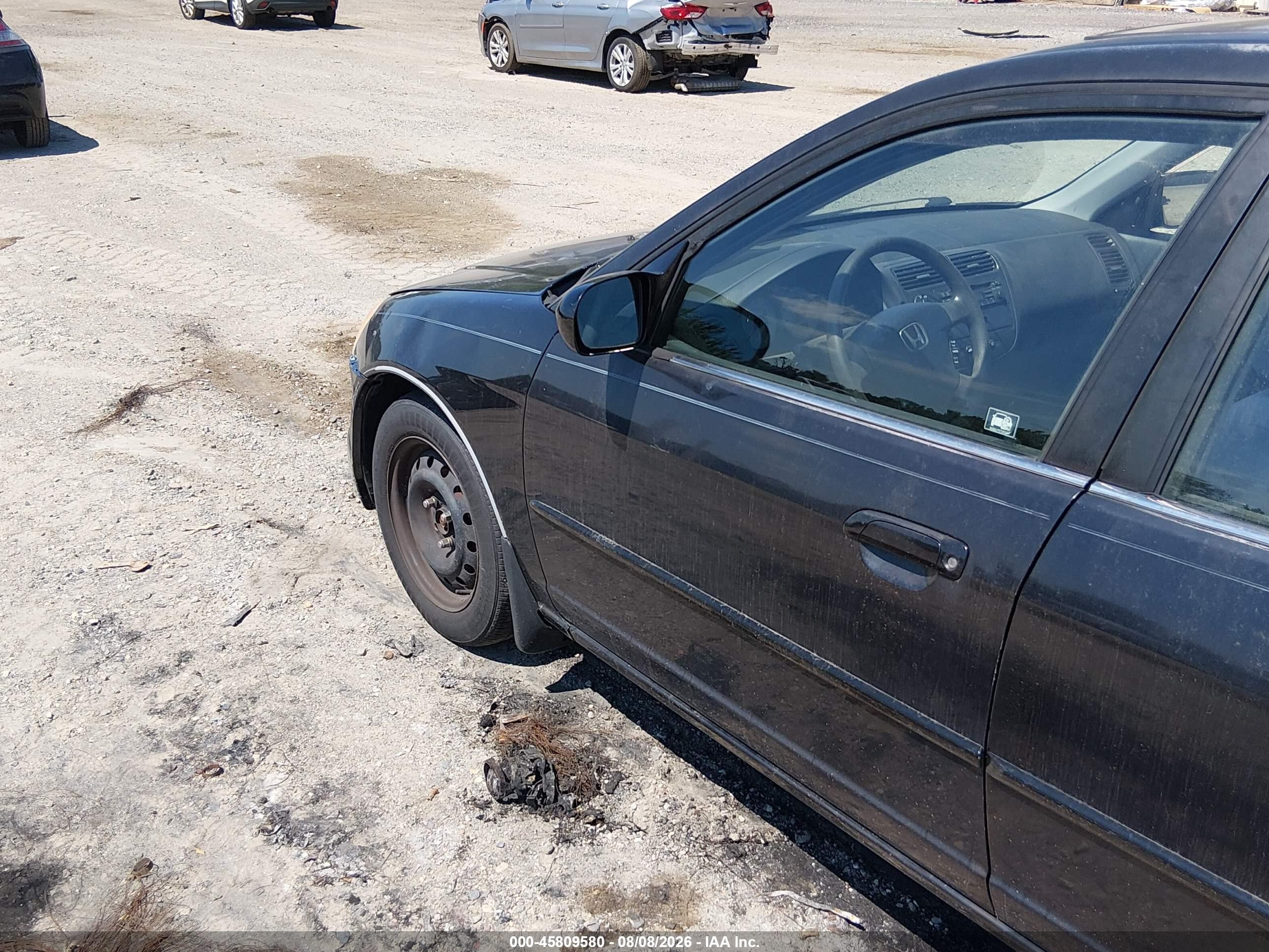 2002 Honda Civic Ex Black vin: 2HGES26732H594888