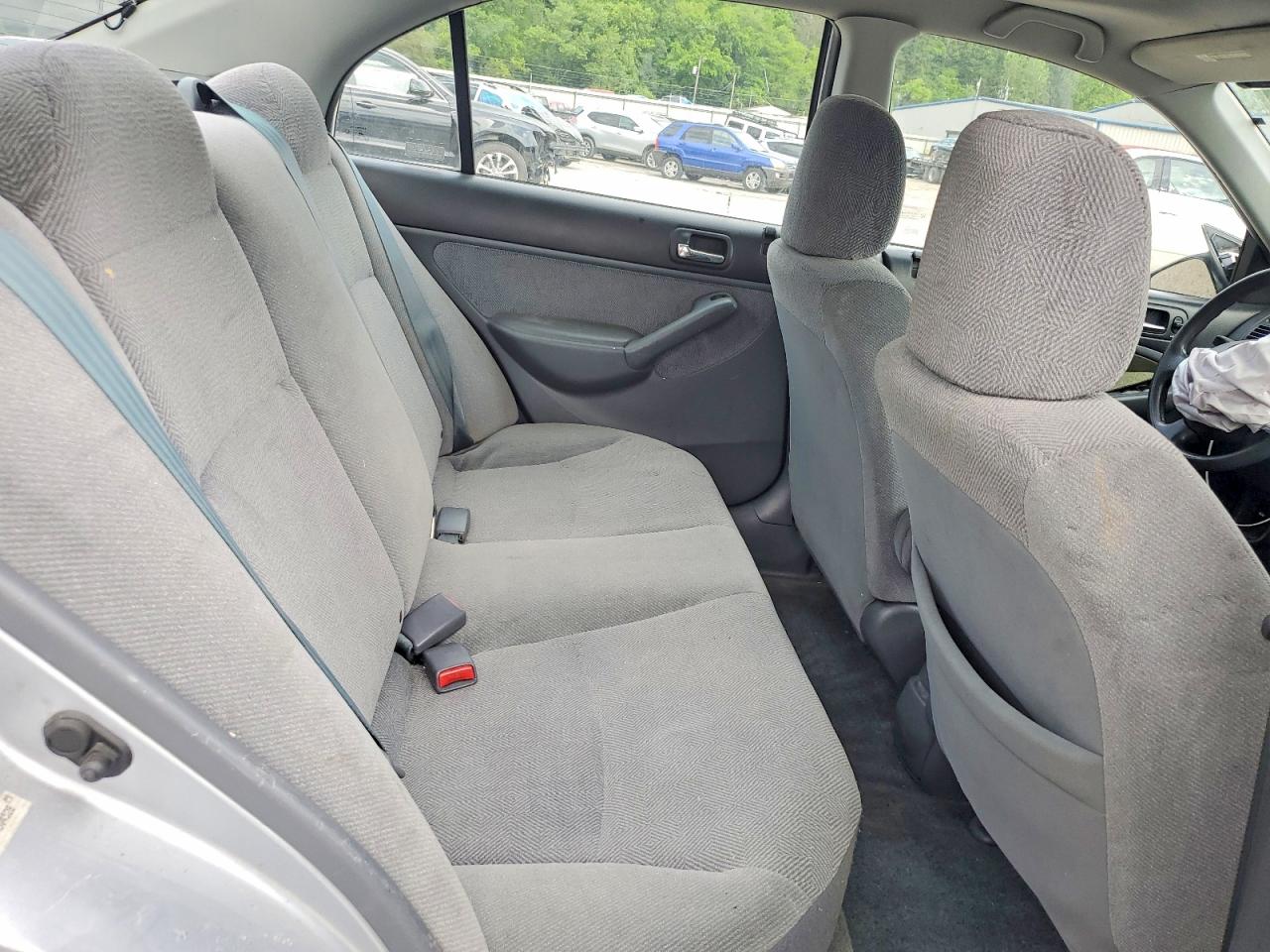 2002 Honda Civic Ex Silver vin: 2HGES26732H604528