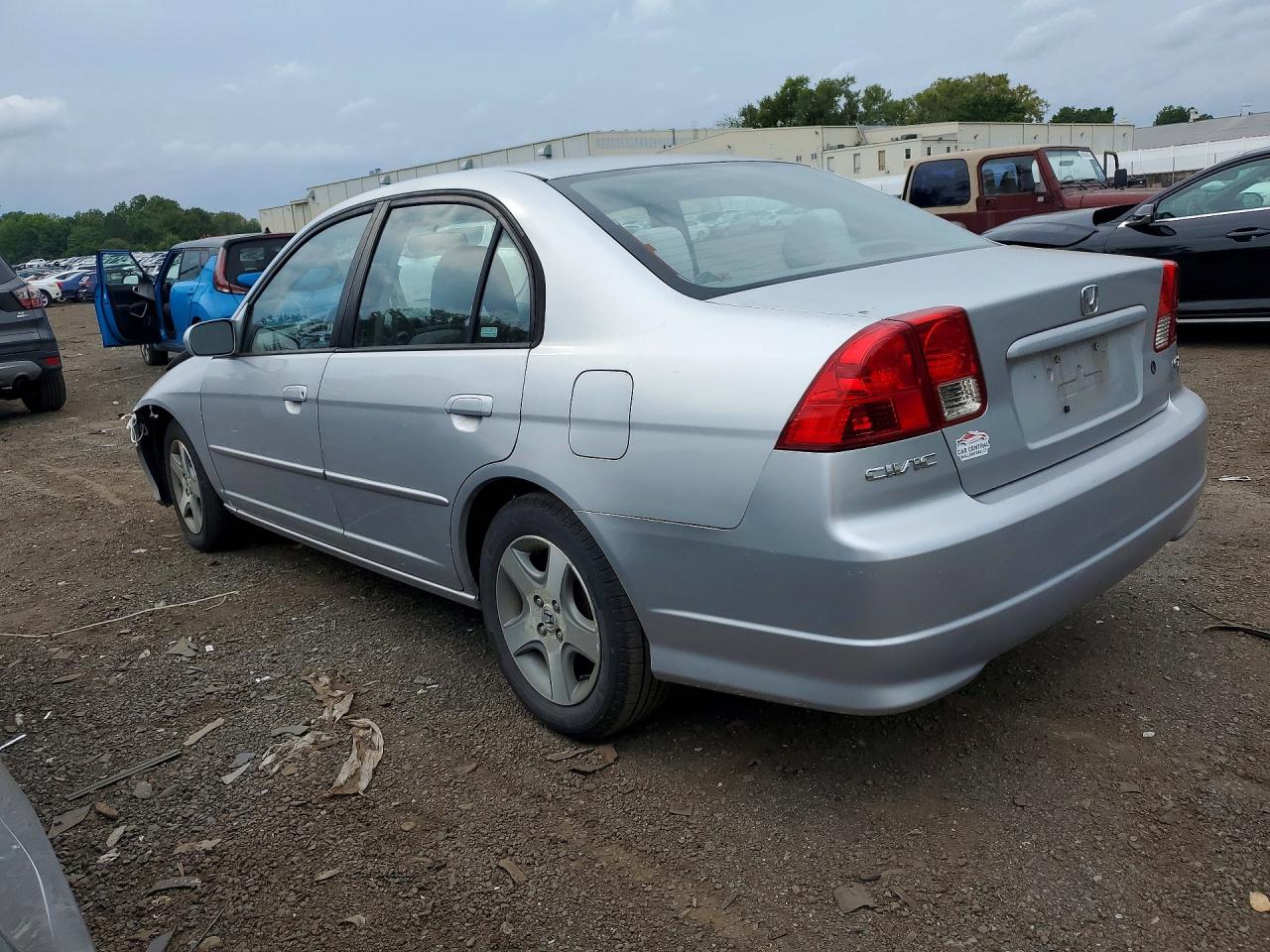 2004 Honda Civic Ex Серебряный vin: 2HGES26734H506070