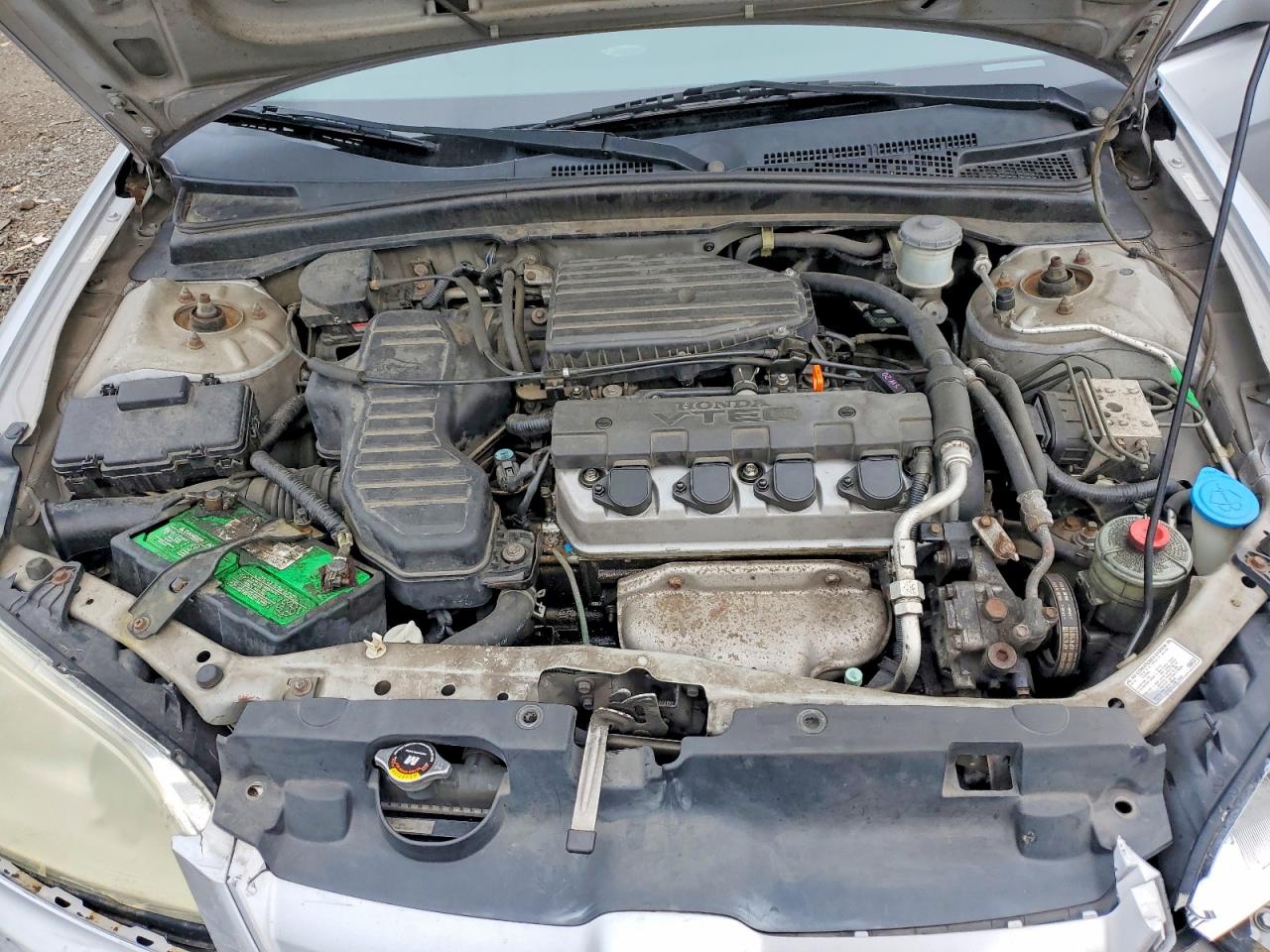 2004 Honda Civic Ex Серебряный vin: 2HGES26734H506070