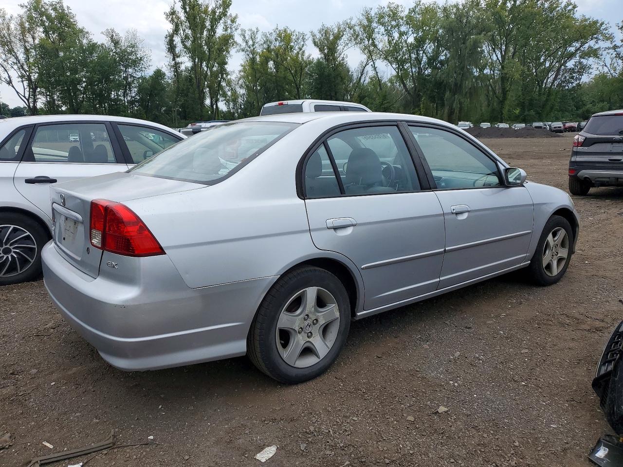 2004 Honda Civic Ex Серебряный vin: 2HGES26734H506070