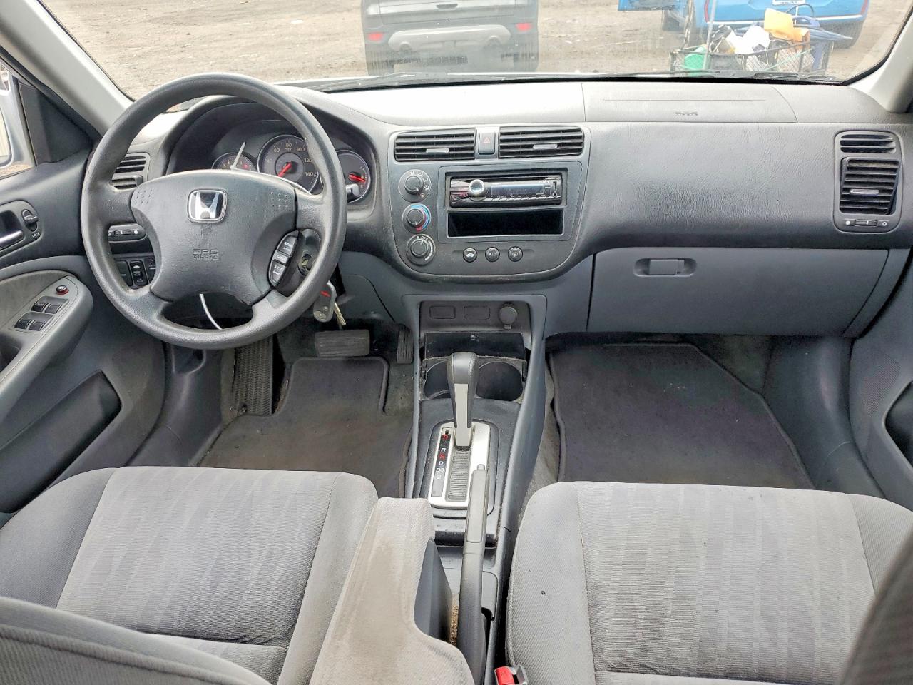 2004 Honda Civic Ex Серебряный vin: 2HGES26734H506070
