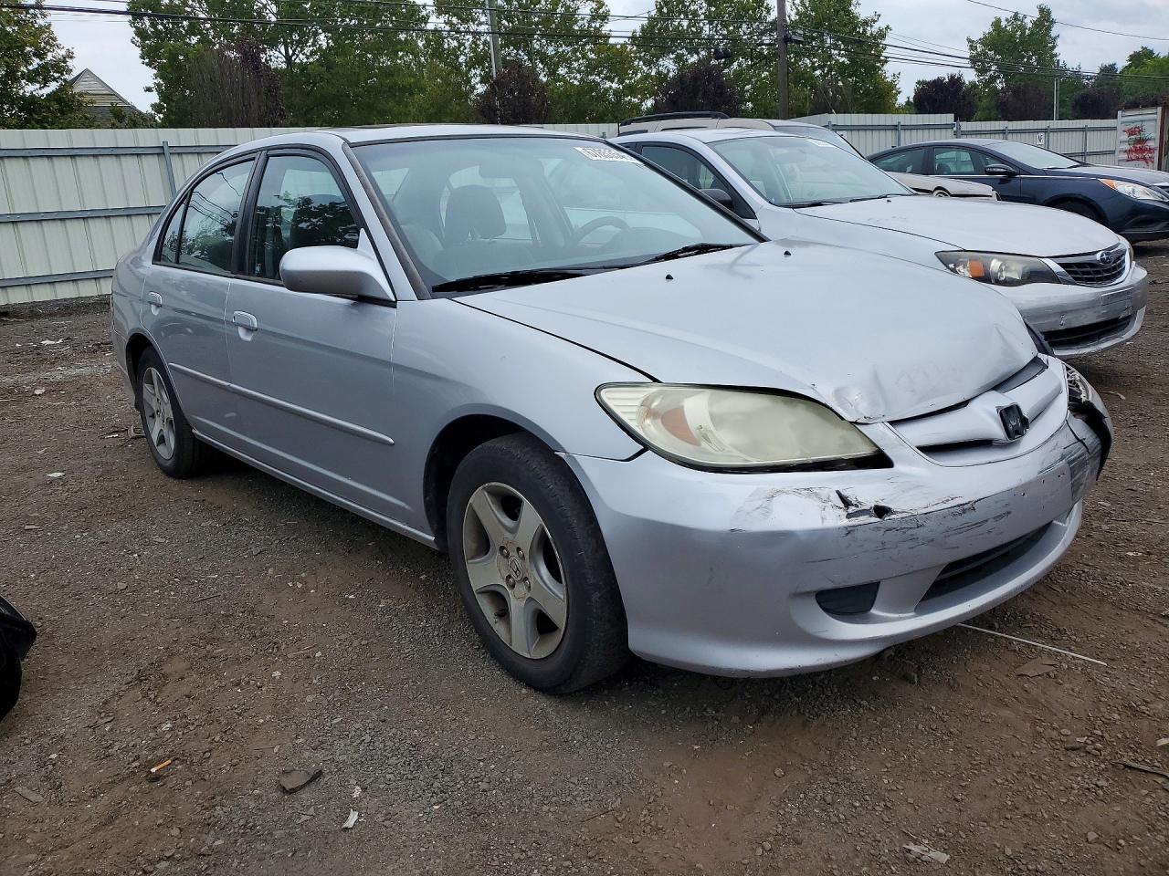 2004 Honda Civic Ex Серебряный vin: 2HGES26734H506070