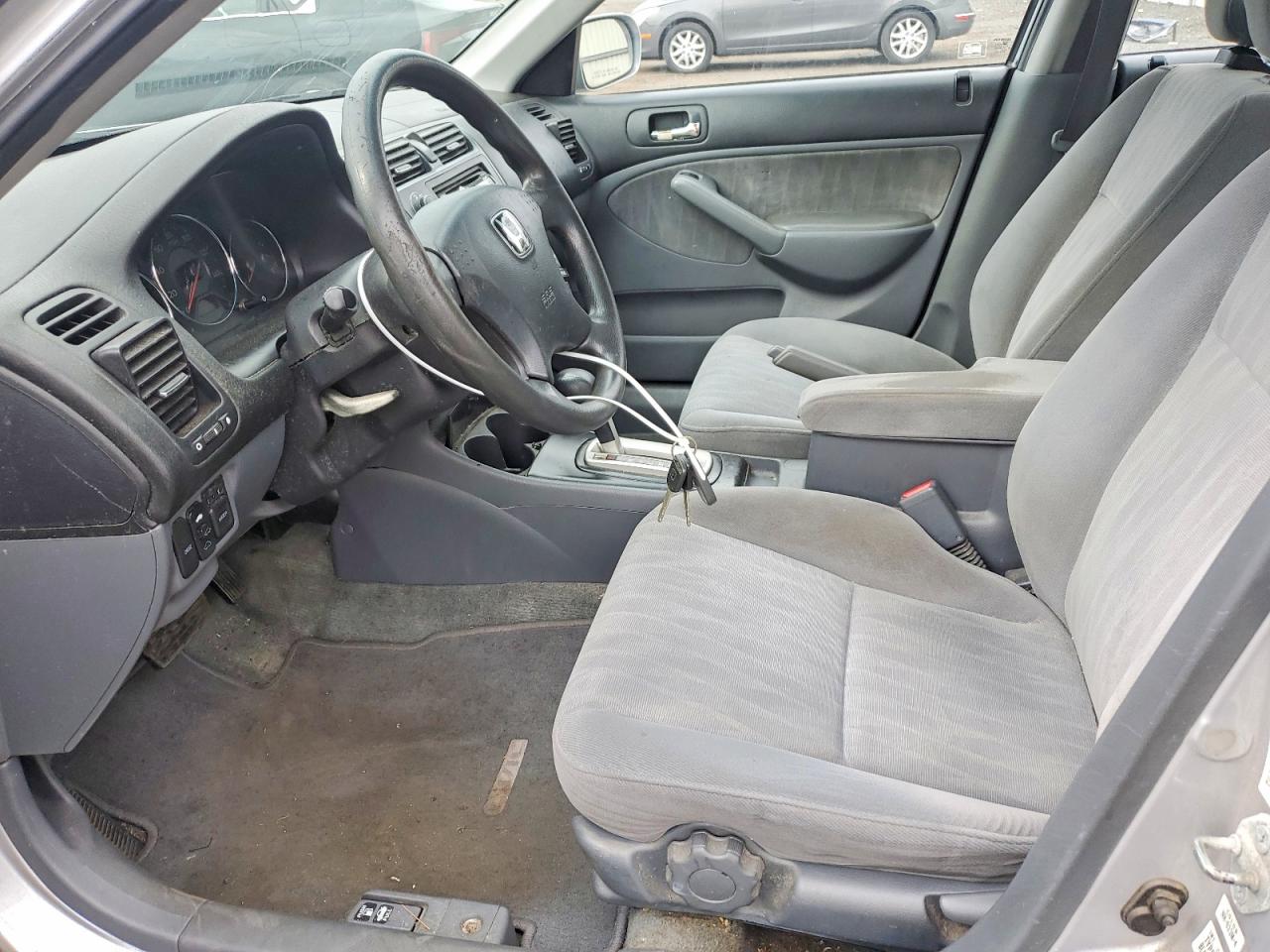 2004 Honda Civic Ex Серебряный vin: 2HGES26734H506070