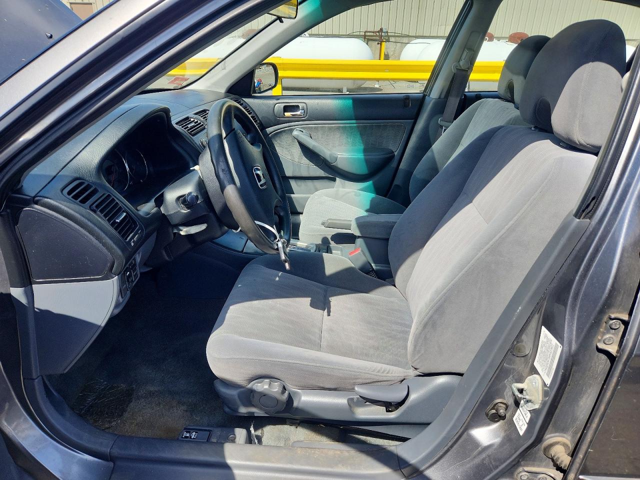 2004 Honda Civic Ex Gray vin: 2HGES26734H523922