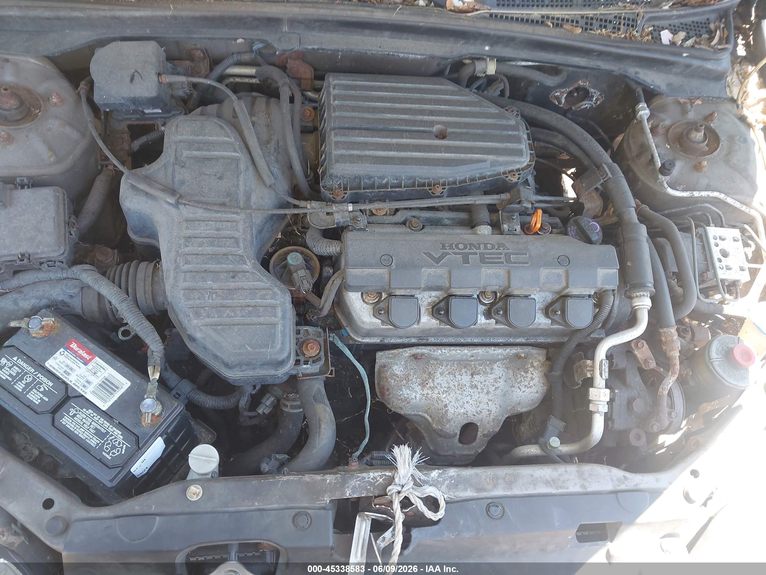 2001 Honda Civic Ex Tan vin: 2HGES26741H529207