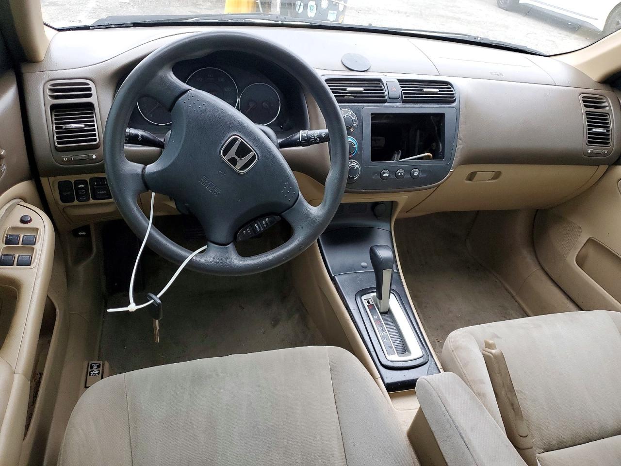 2003 Honda Civic Ex White vin: 2HGES26743H525029