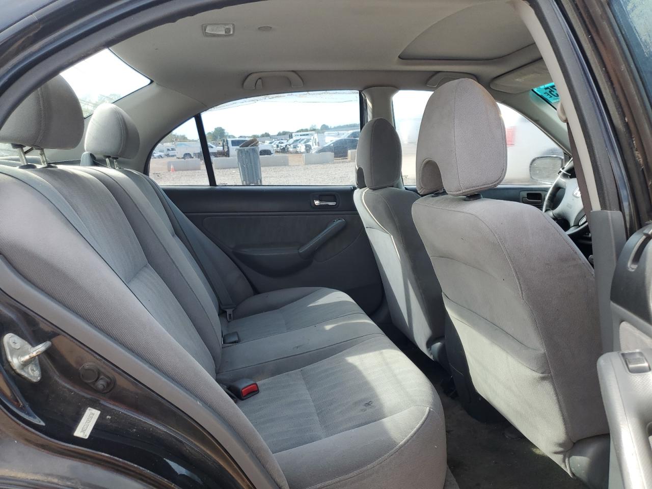2003 Honda Civic Ex Black vin: 2HGES26743H568768