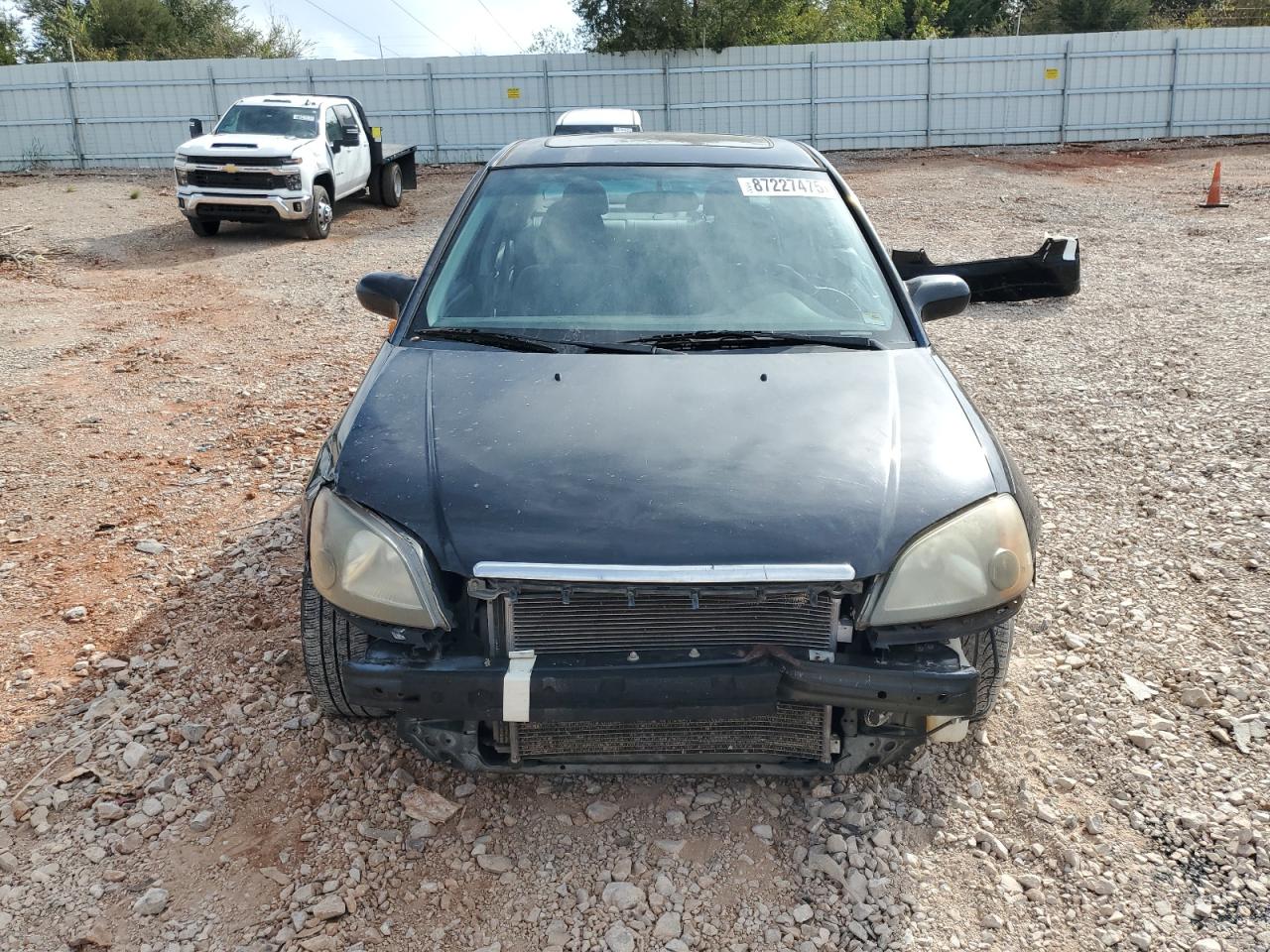 2003 Honda Civic Ex Black vin: 2HGES26743H568768