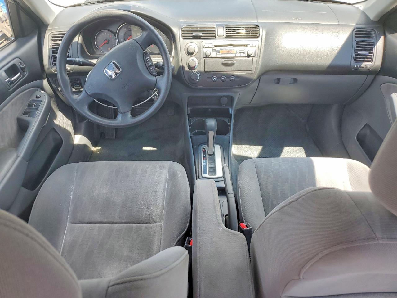 2004 Honda Civic Ex Gray vin: 2HGES26744H550790