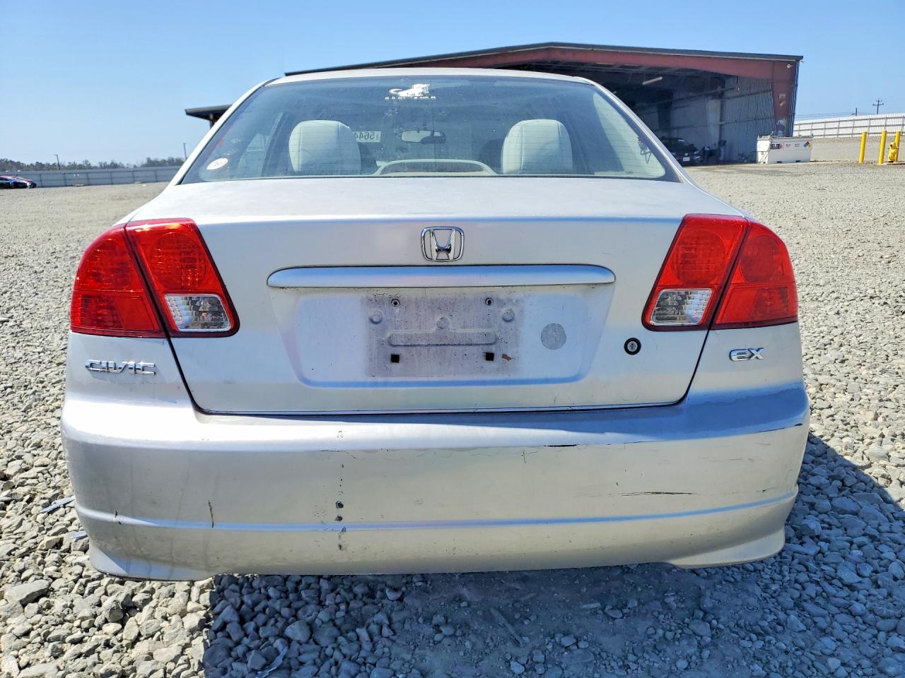 2004 Hond Civic Silver vin: 2HGES26744H561207
