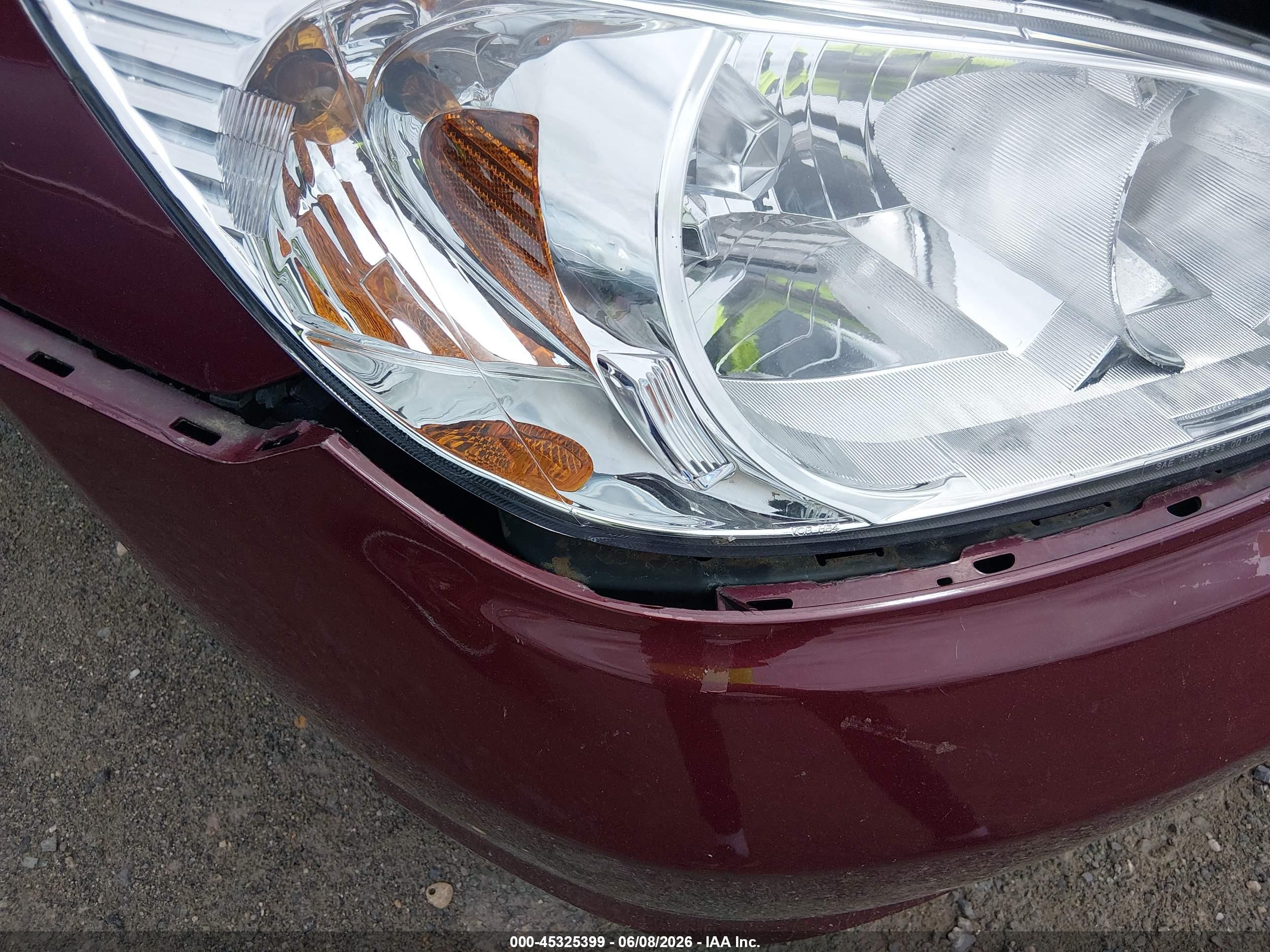 2004 Honda Civic Ex Темно-бордовый vin: 2HGES26744H569257