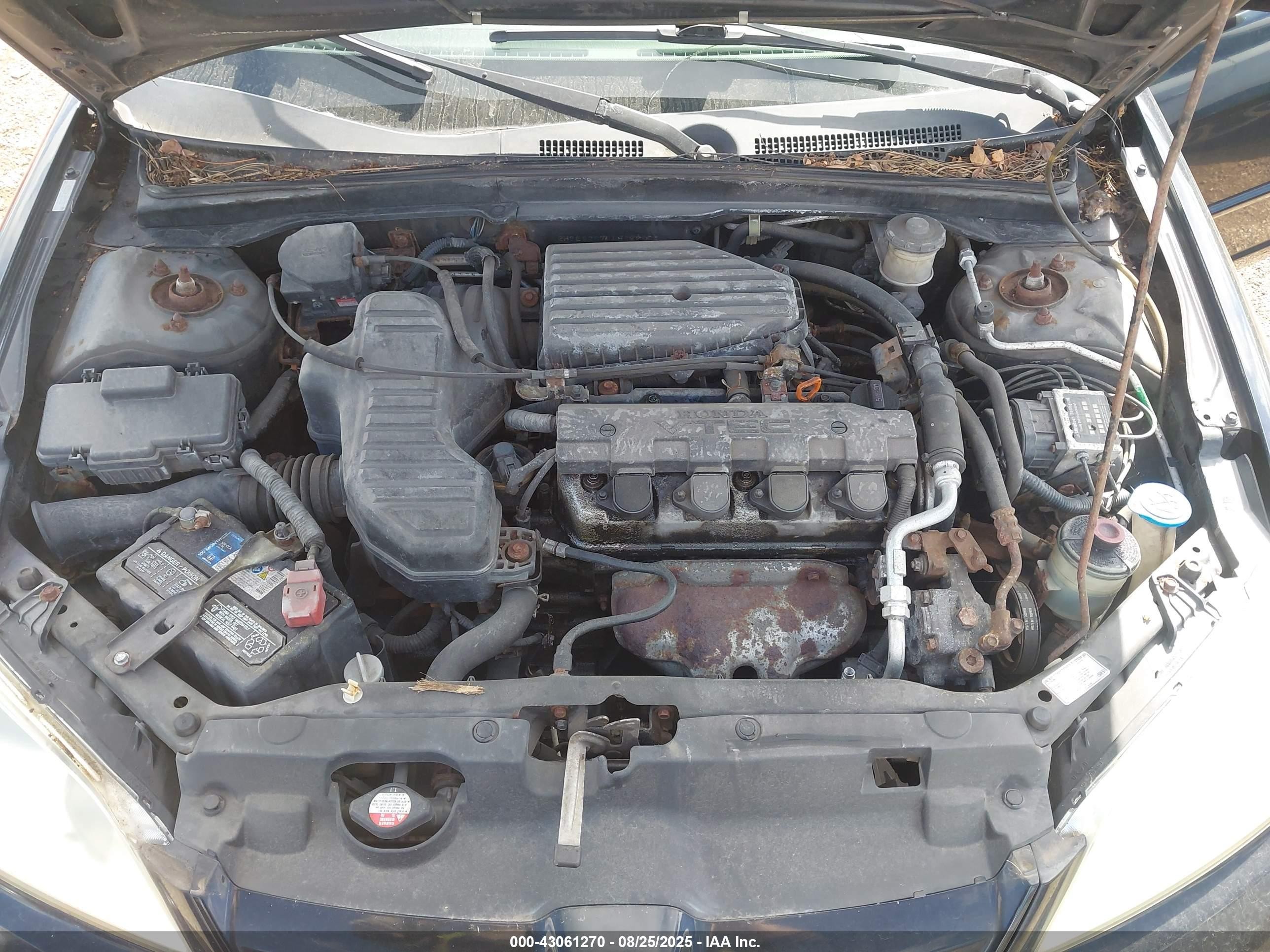 2004 Honda Civic Ex Черный vin: 2HGES26744H622006